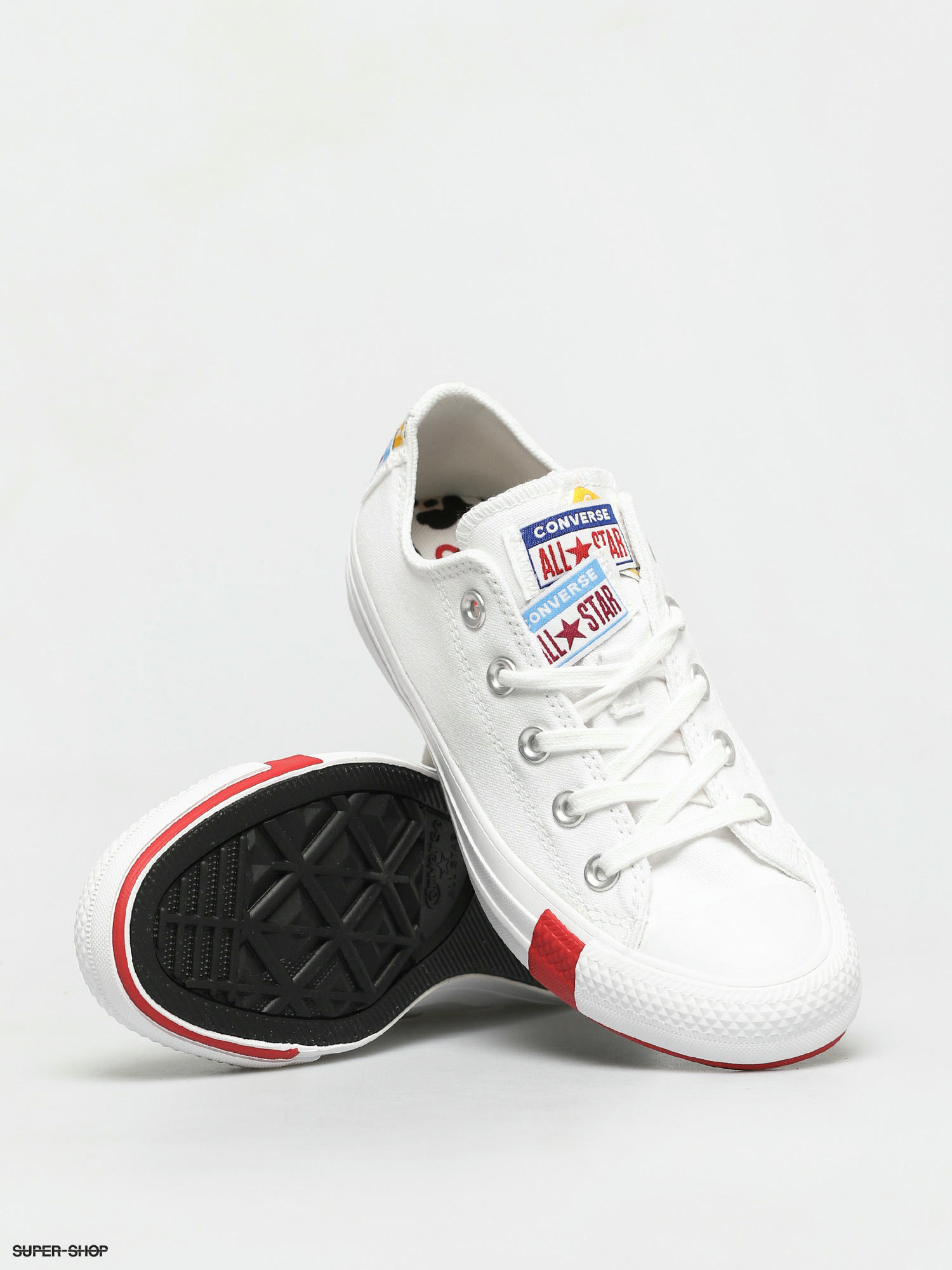 chuck taylor all star logo play ox sneakers