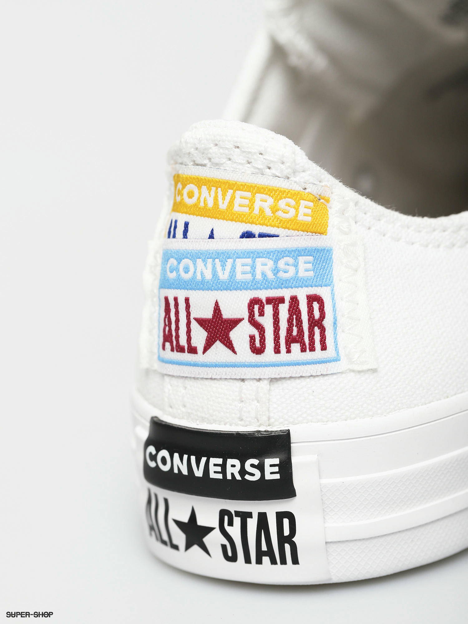 converse logo stacked sneaker