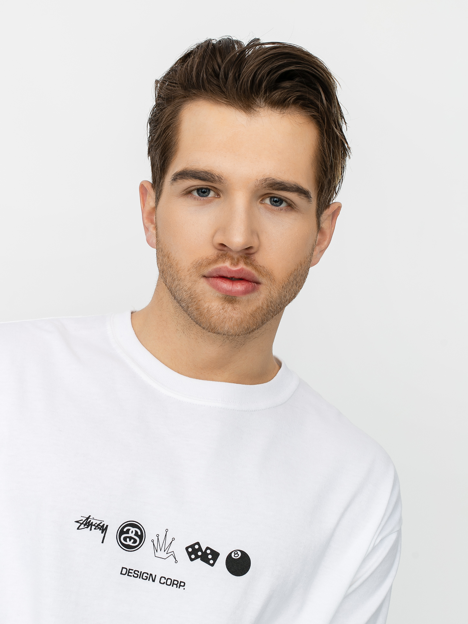 Stussy Global Design Corp T-shirt (white)