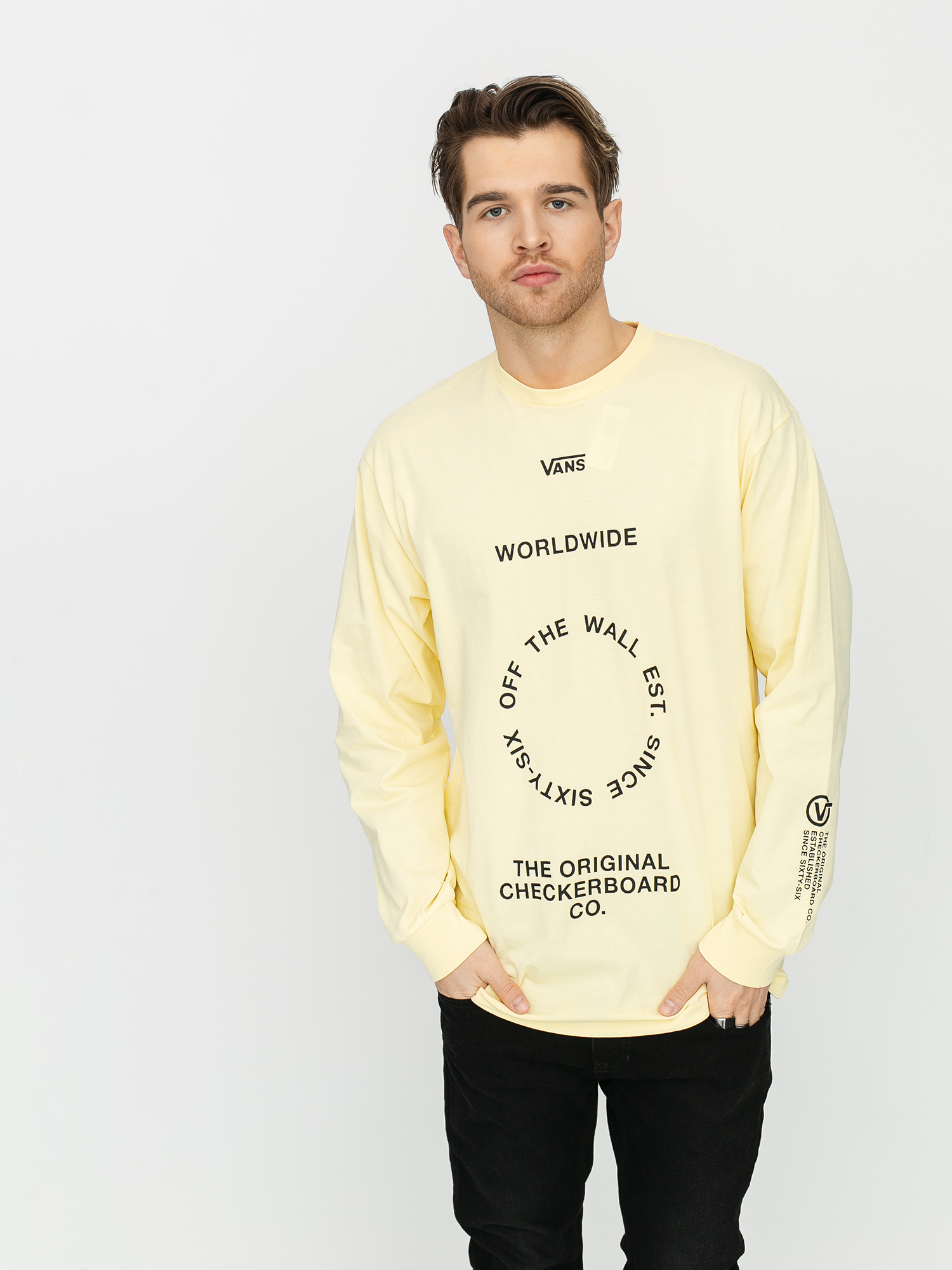 vans distorted long sleeve
