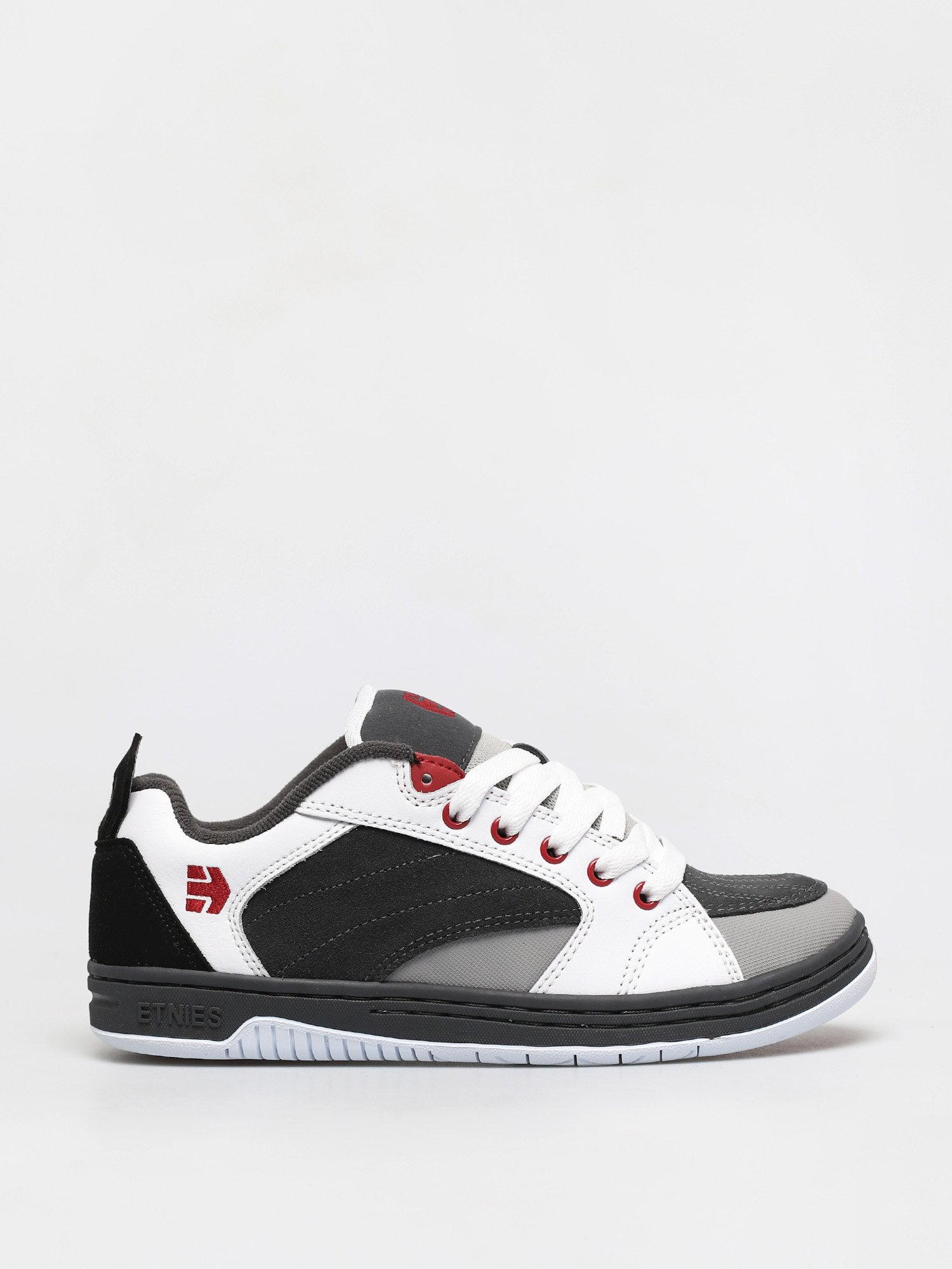 Etnies Czar Shoes (grey/white/red)
