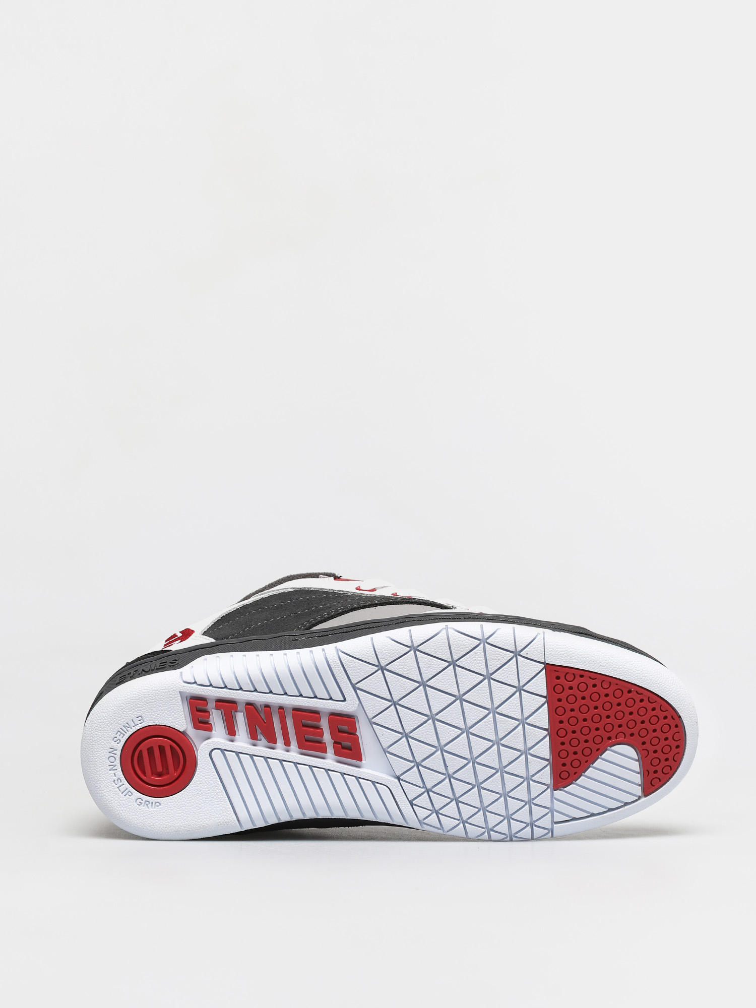 Etnies Czar Shoes (grey/white/red)