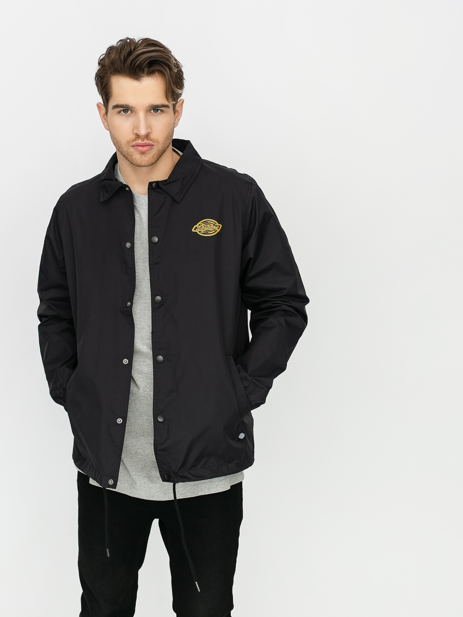 dickies coach jacket black