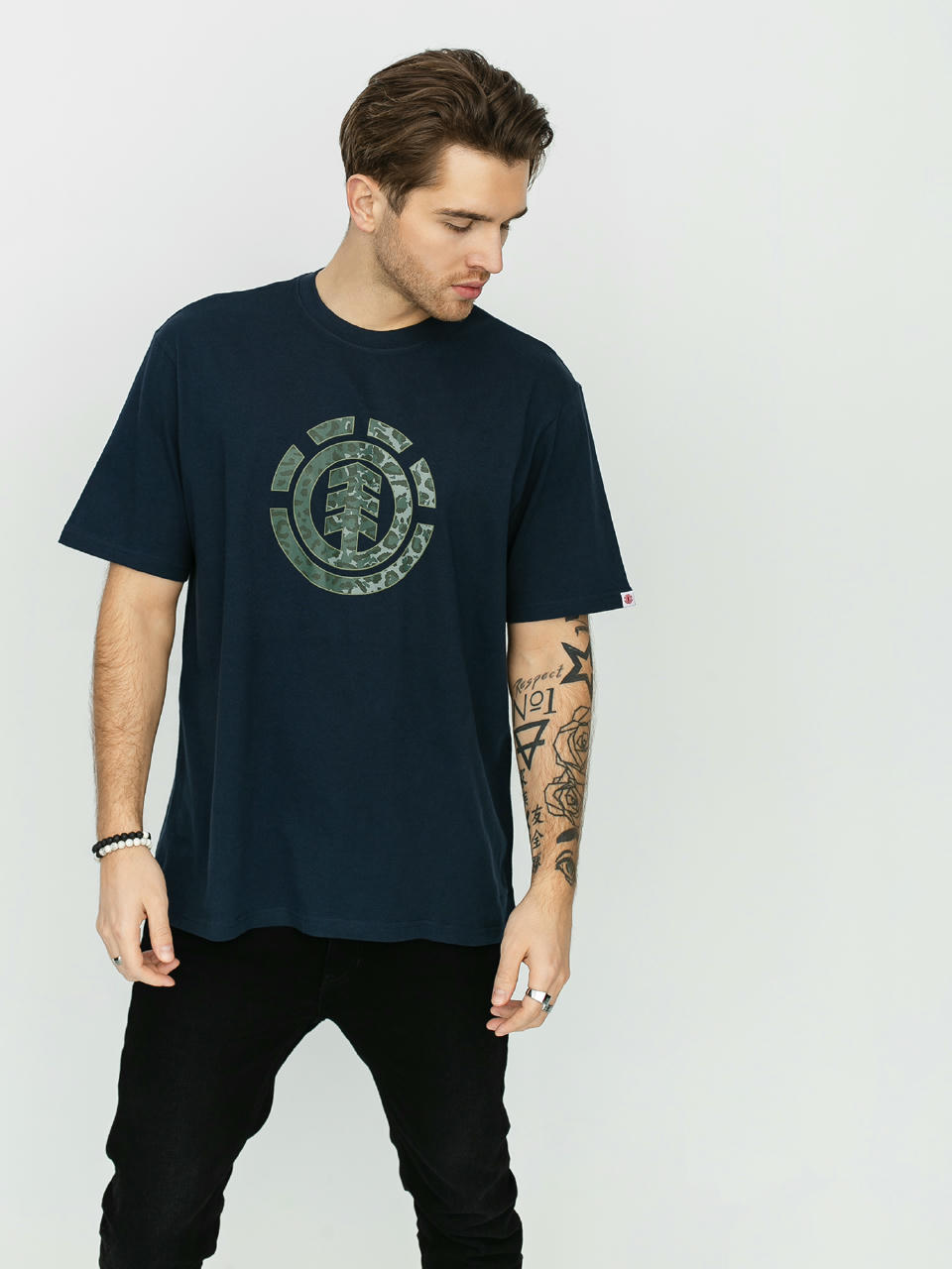 Element Leopard Icon Fill T-shirt (eclipse navy)