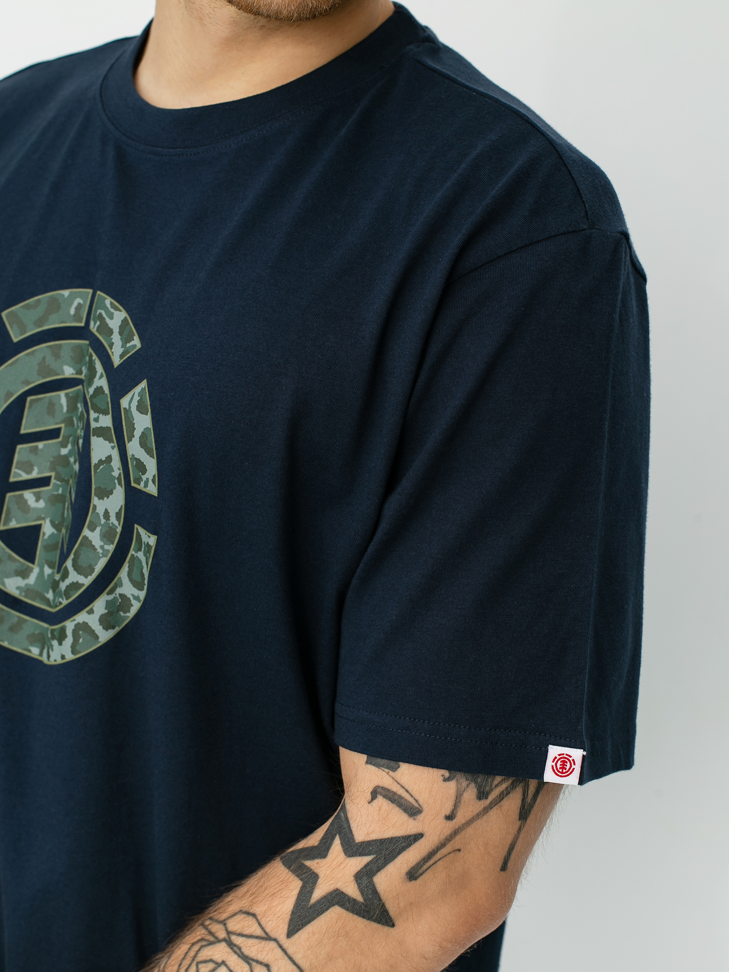 Element Leopard Icon Fill T-shirt (eclipse navy)