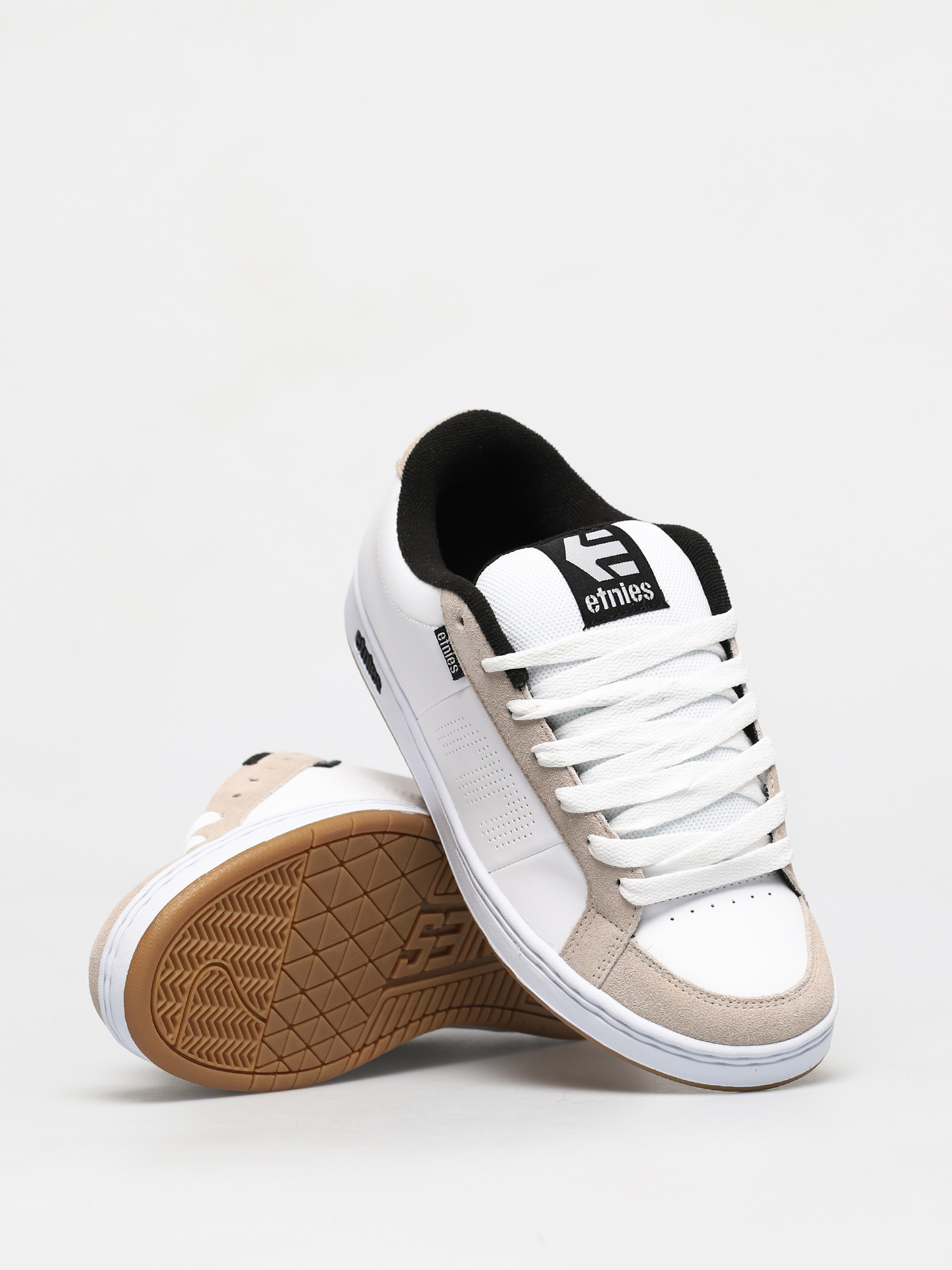 Etnies Kingpin Shoes (white/white/gum)