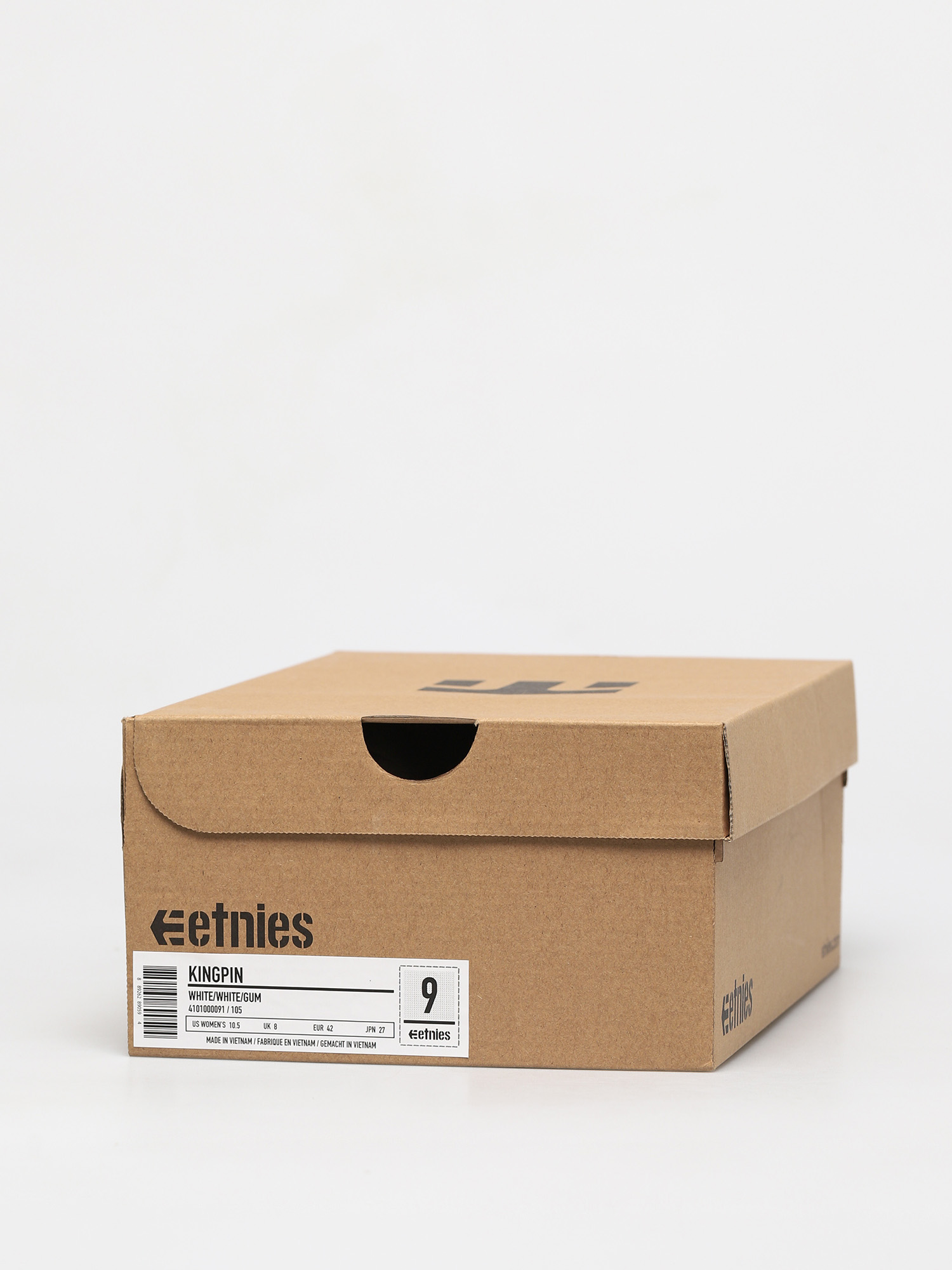 Etnies Kingpin Shoes (white/white/gum)