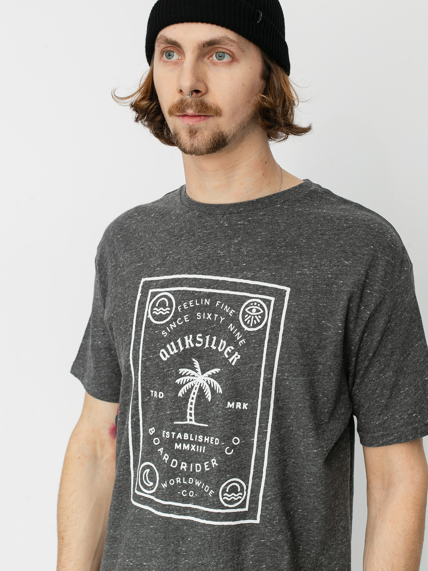 Quiksilver Bad Liar T-shirt (charcoal heather)