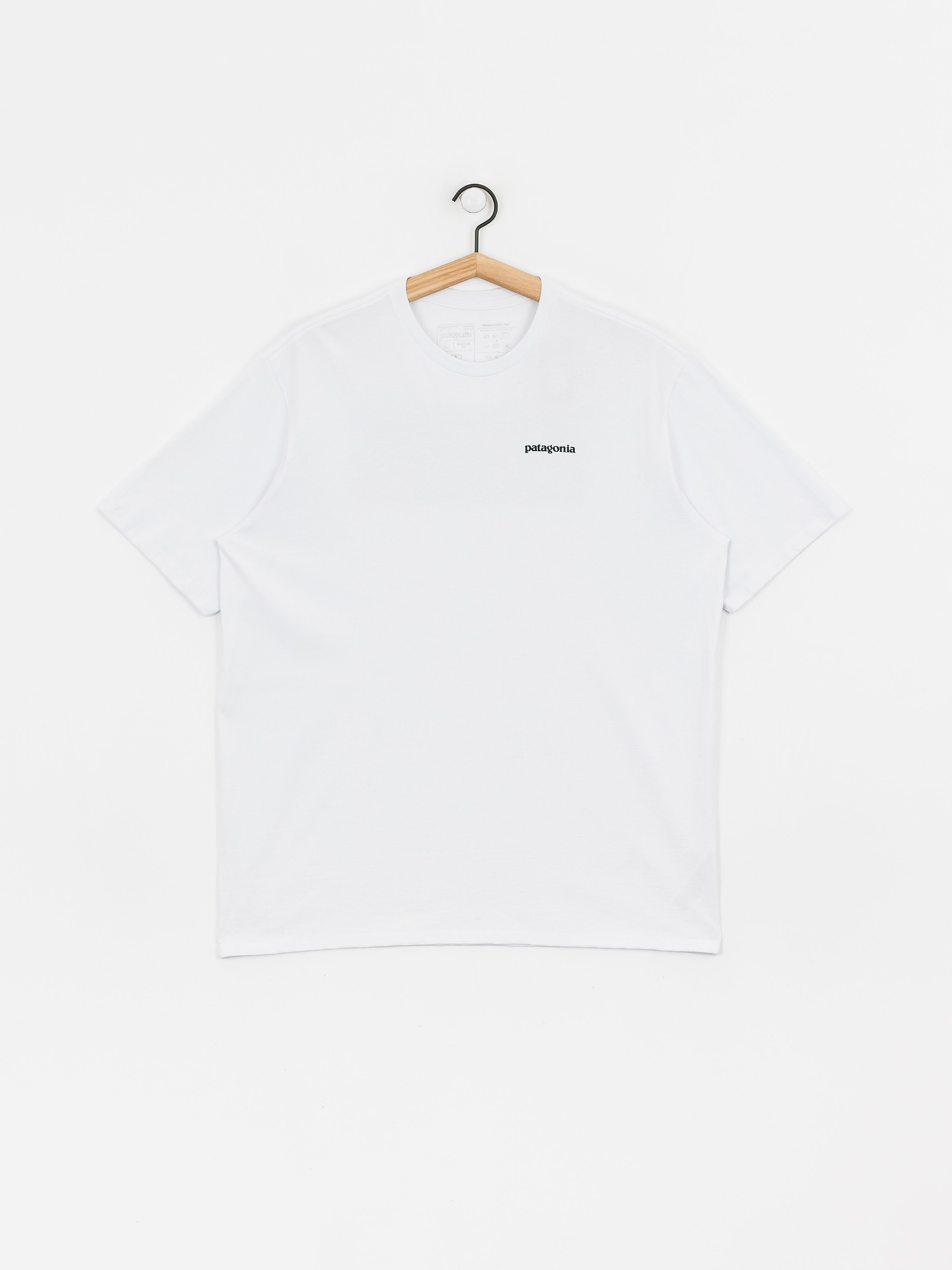 Patagonia P6 Logo Responsibili T-shirt - white (white)
