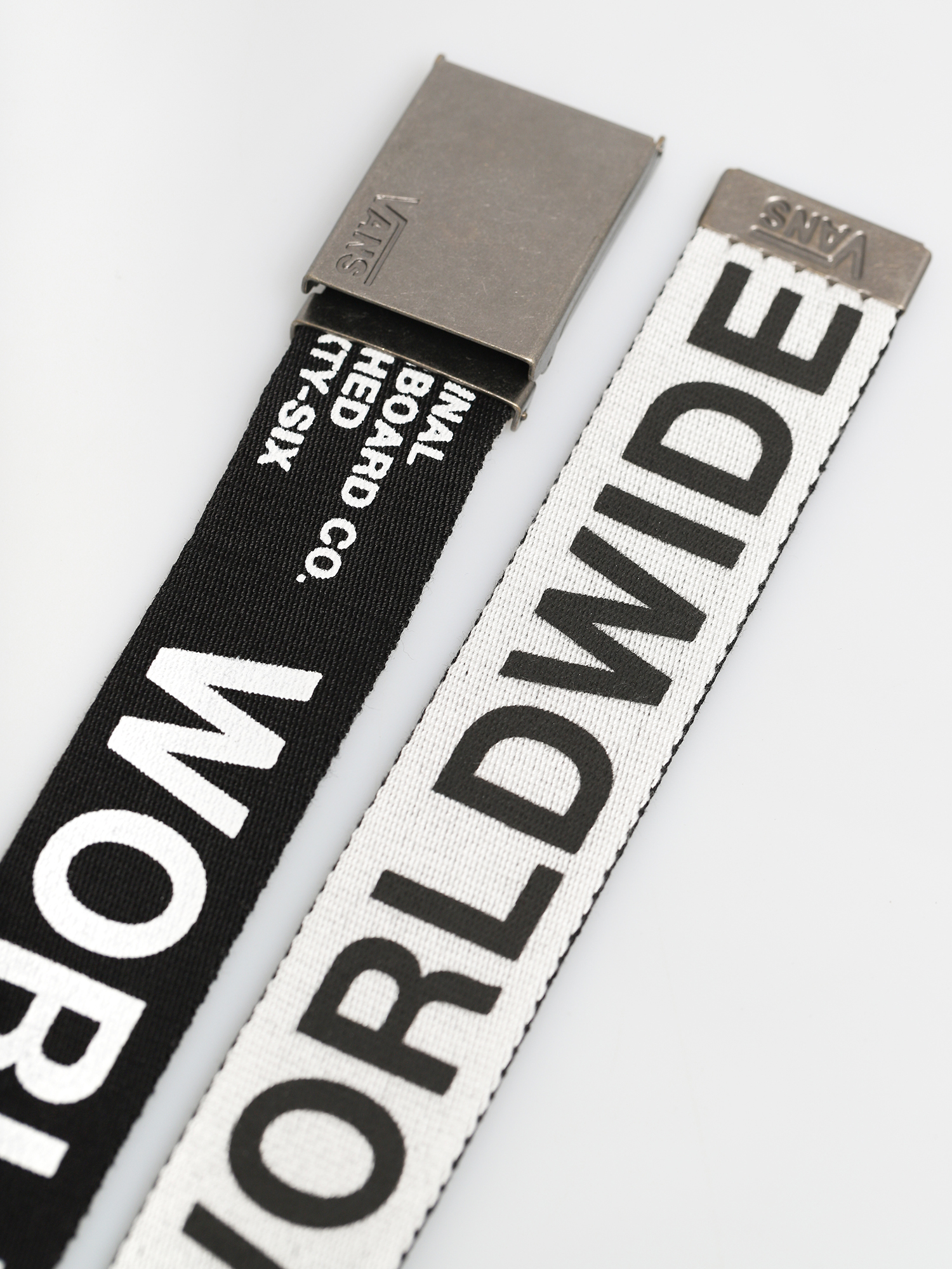 Vans Long Depster Web Belt (black/white)