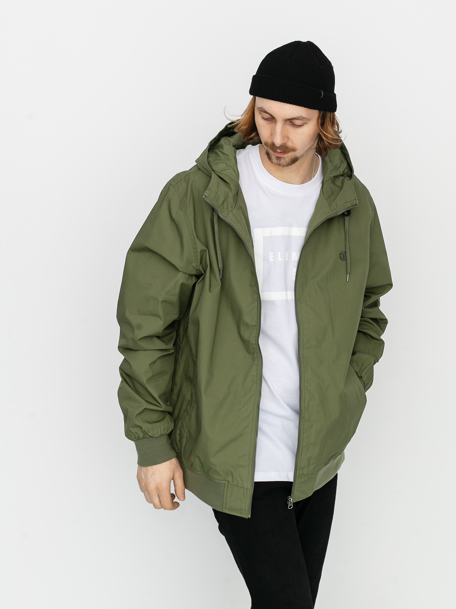 surplus goods pop over hood jacket
