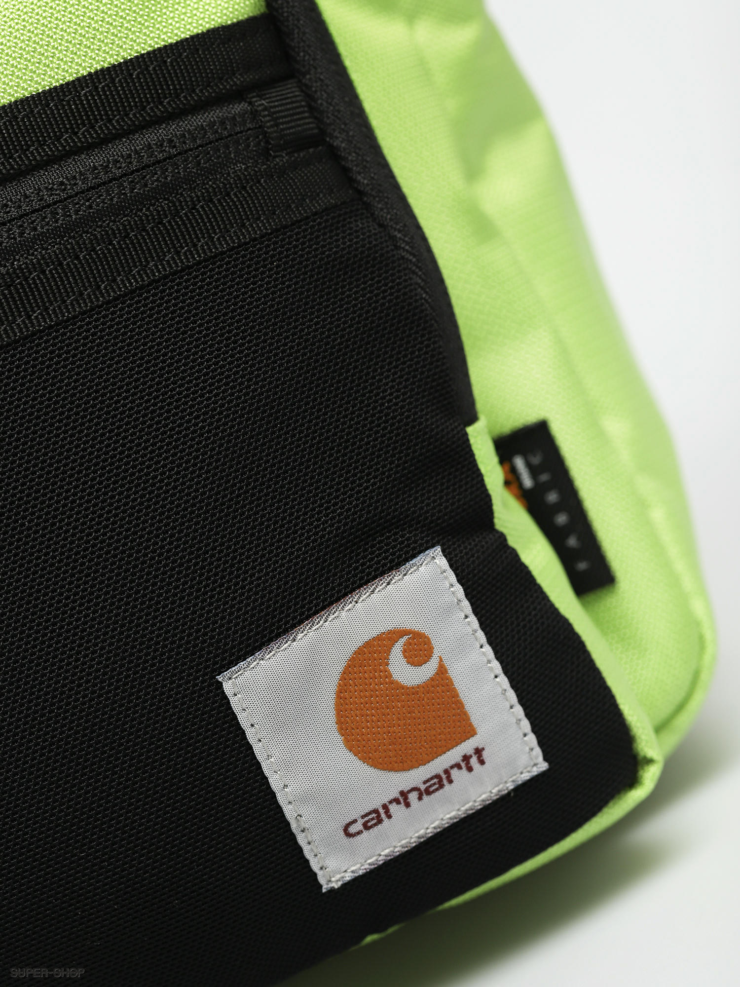 Carhartt WIP Delta Strap Bag Black - Cordura Lime