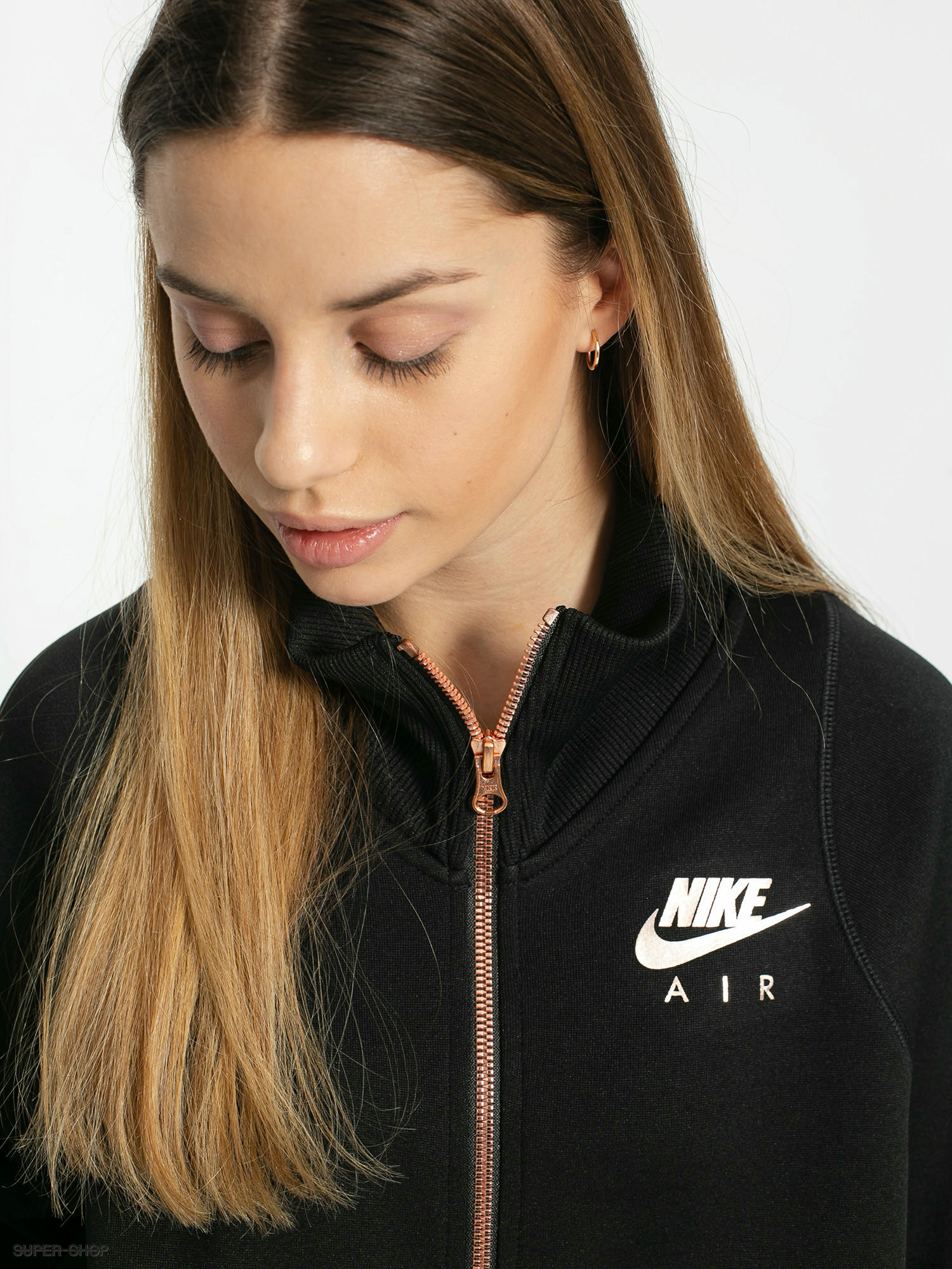 Black and rose gold cheap nike jacket