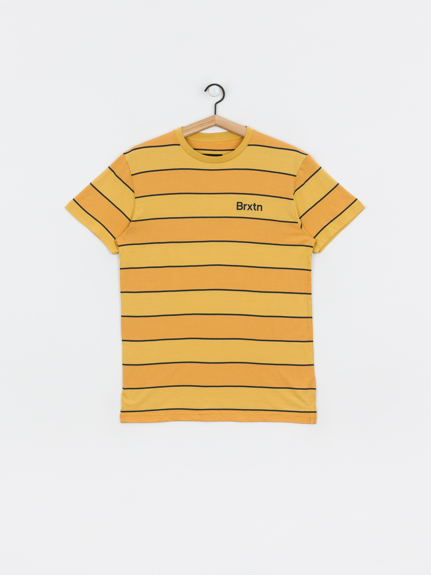 Brixton Hilt Print T-shirt (sunset yellow/washed navy)