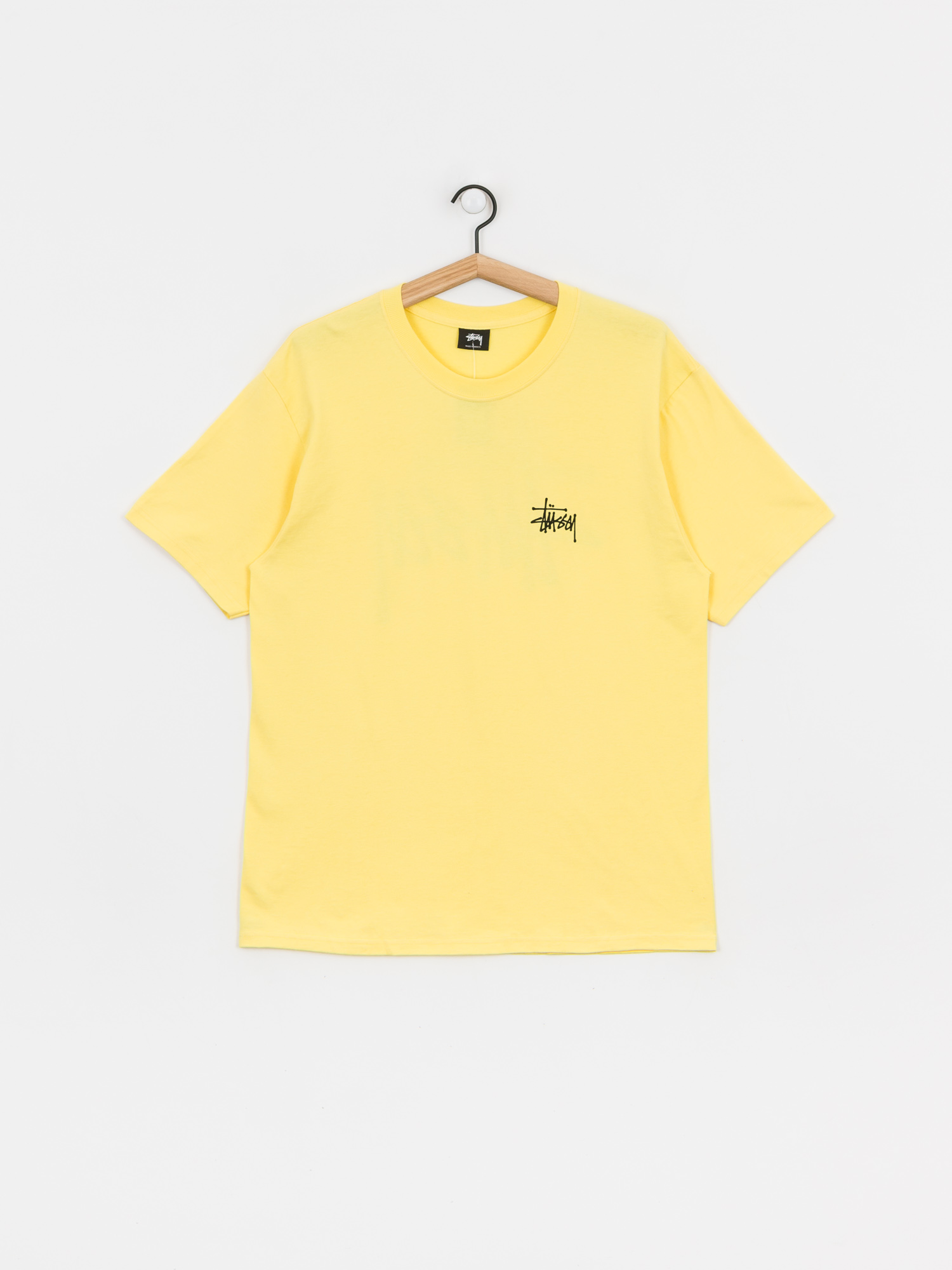 stussy yellow sweatshirt