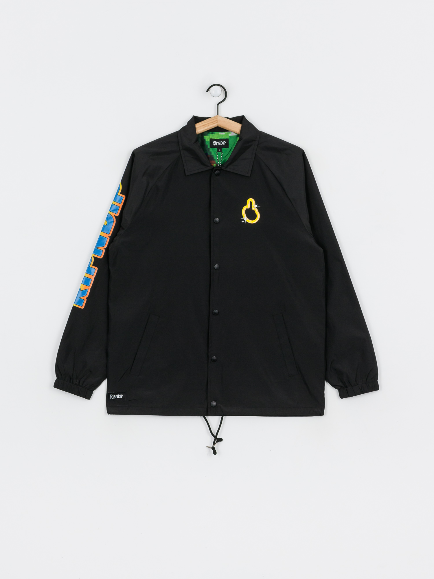 RipNDip Nermhog Coach Jacket (black)