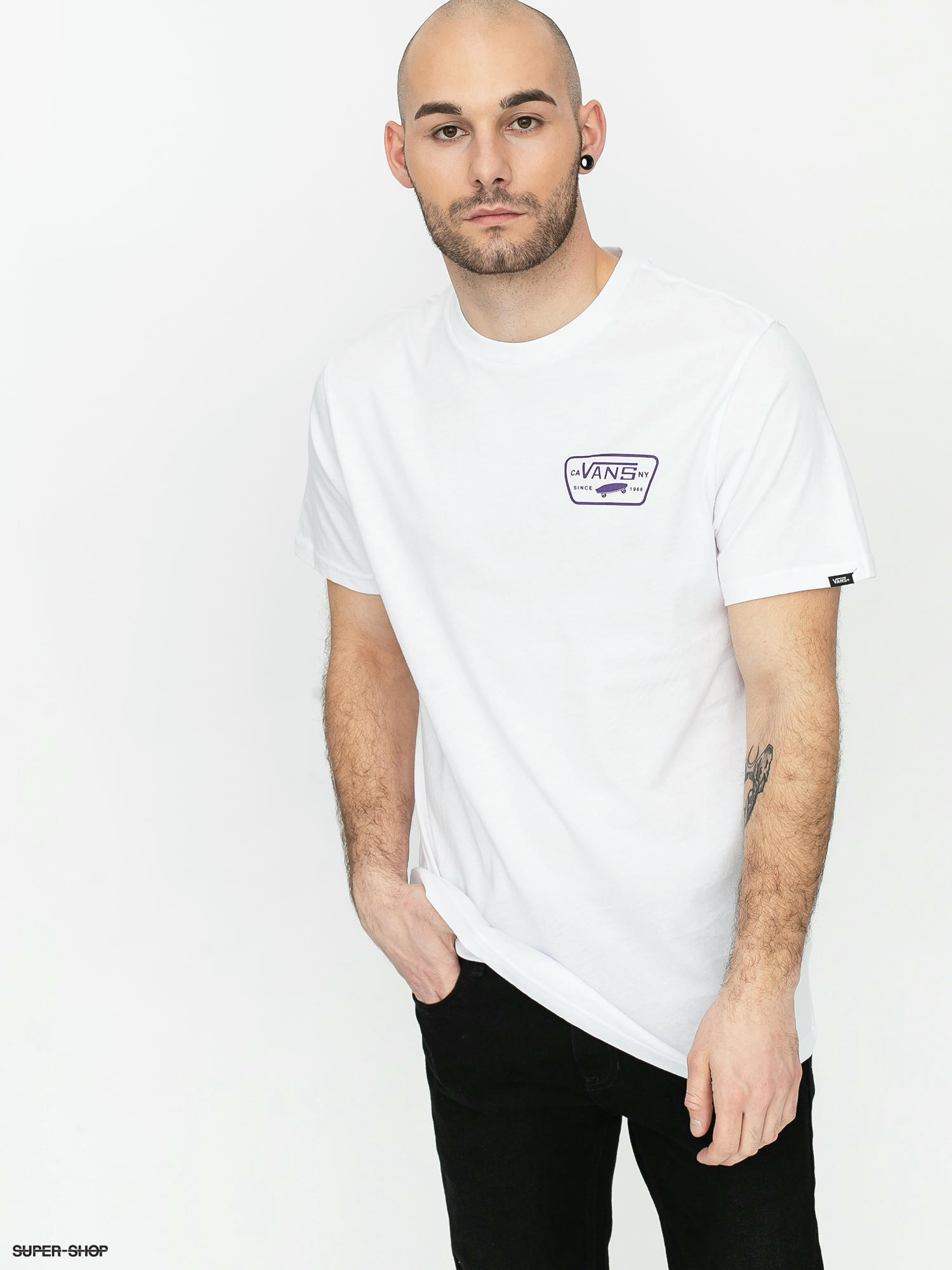 vans full patch t shirt