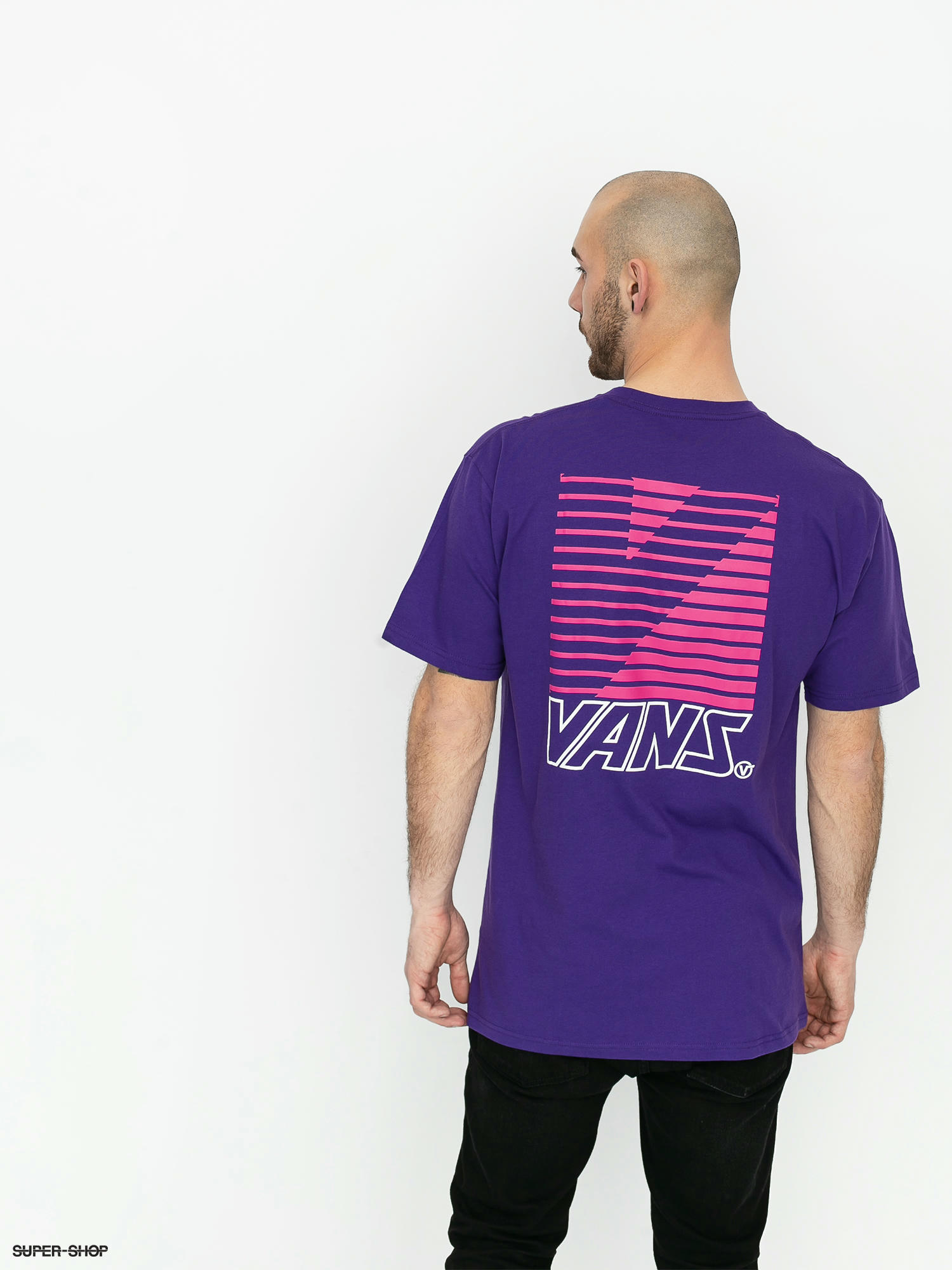 purple vans t shirt