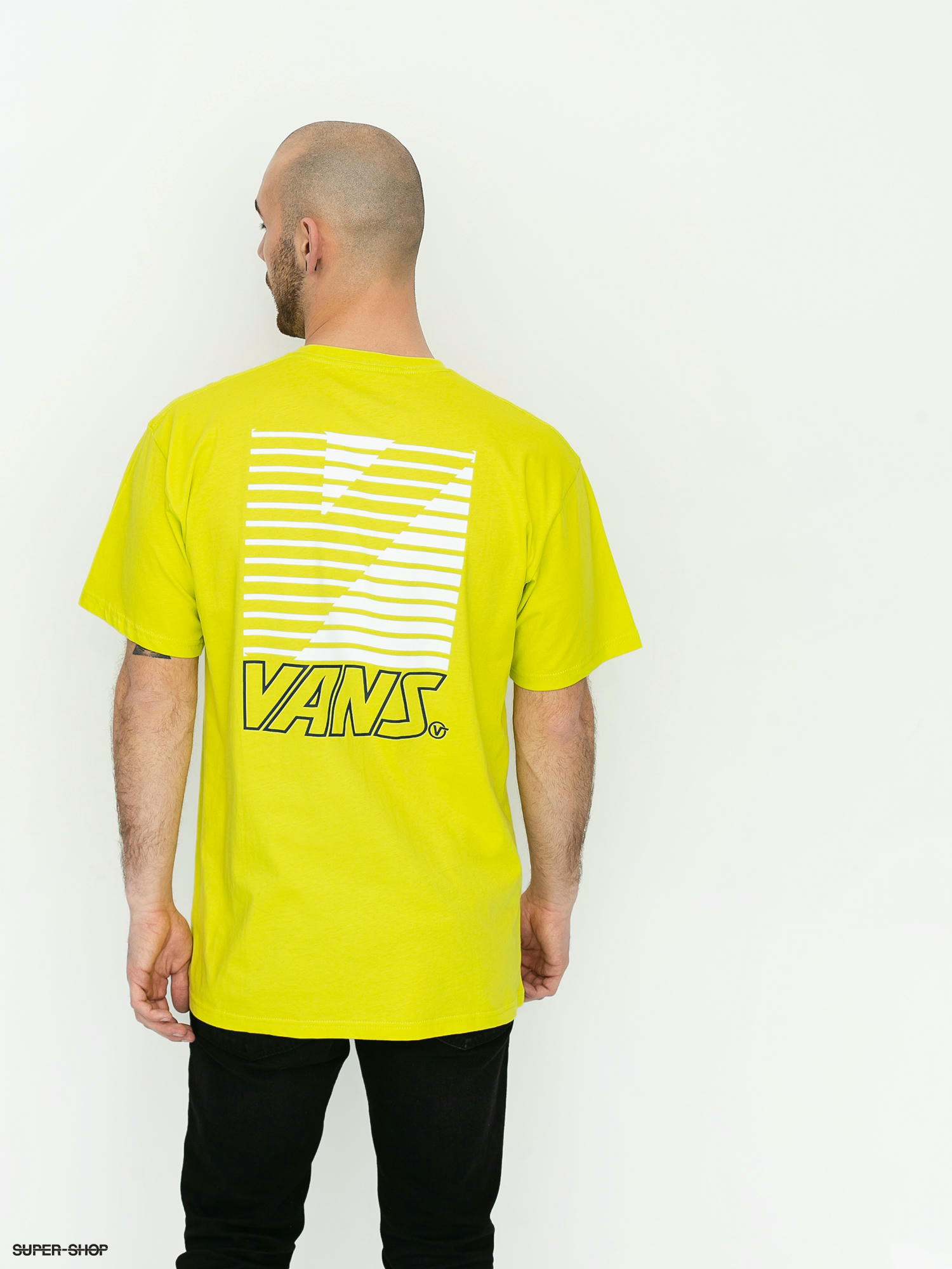 neon yellow vans shirt