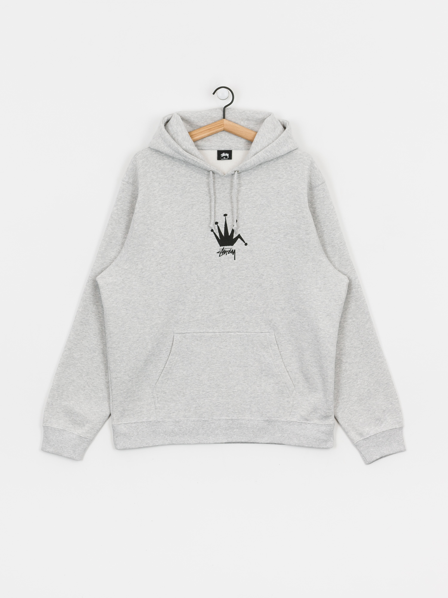 Stussy Old Crown HD Hoodie (ash heather)