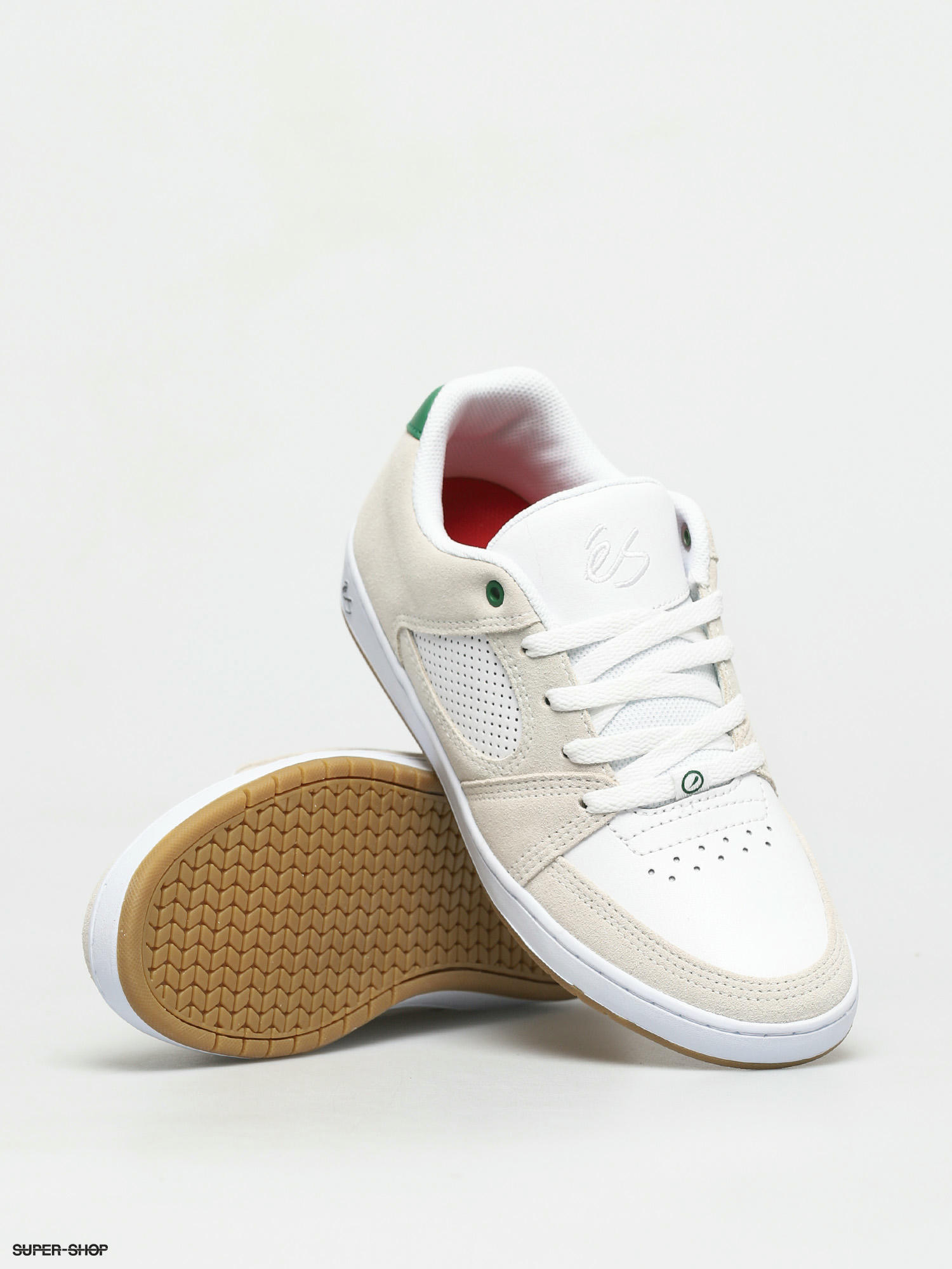 eS Accel Slim Shoes (white/green)