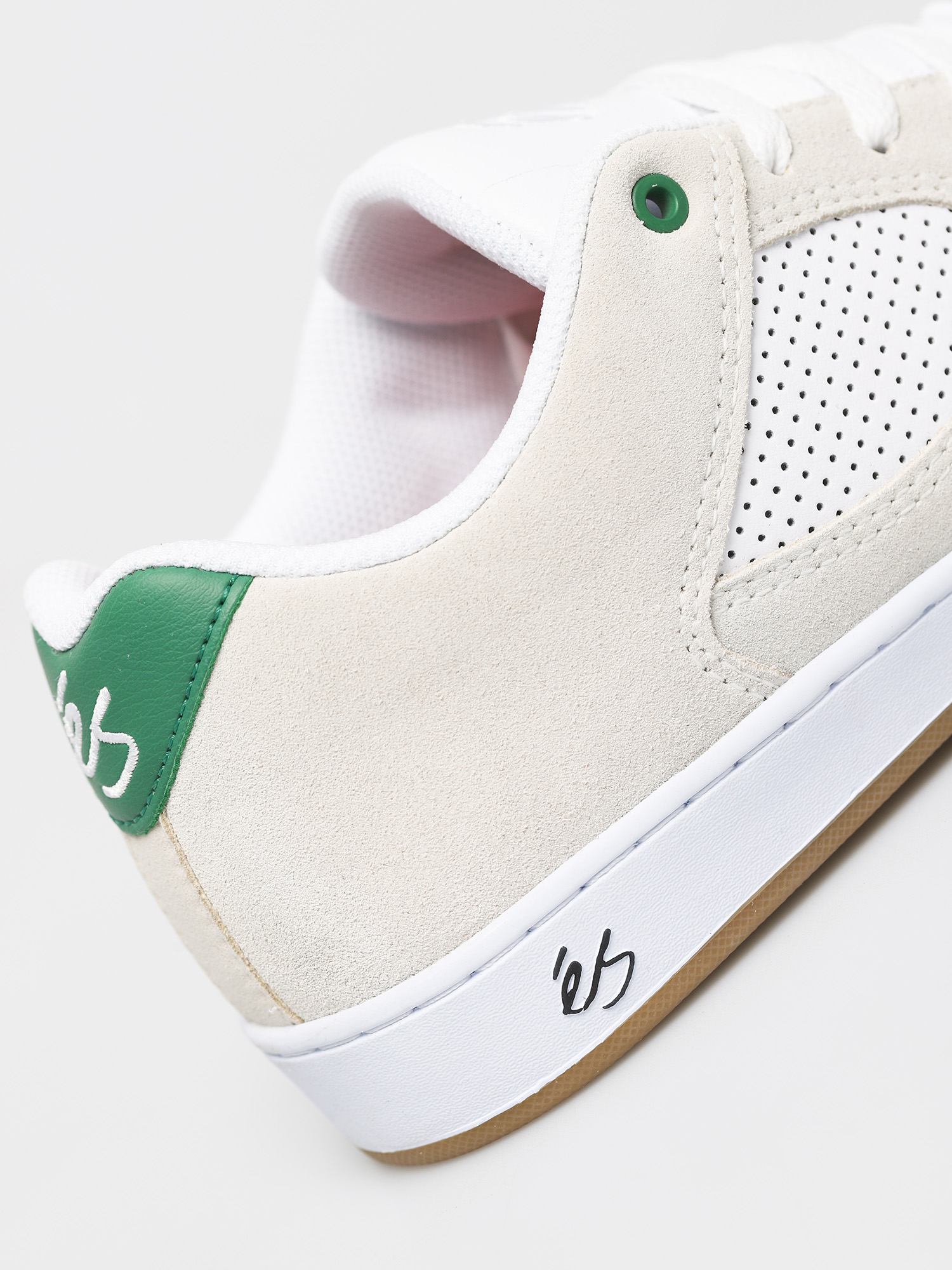 eS Accel Slim Shoes (white/green)