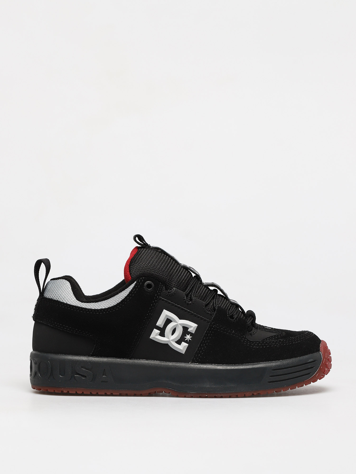 DC Lynx Og Shoes (black/dk grey/athletic red)