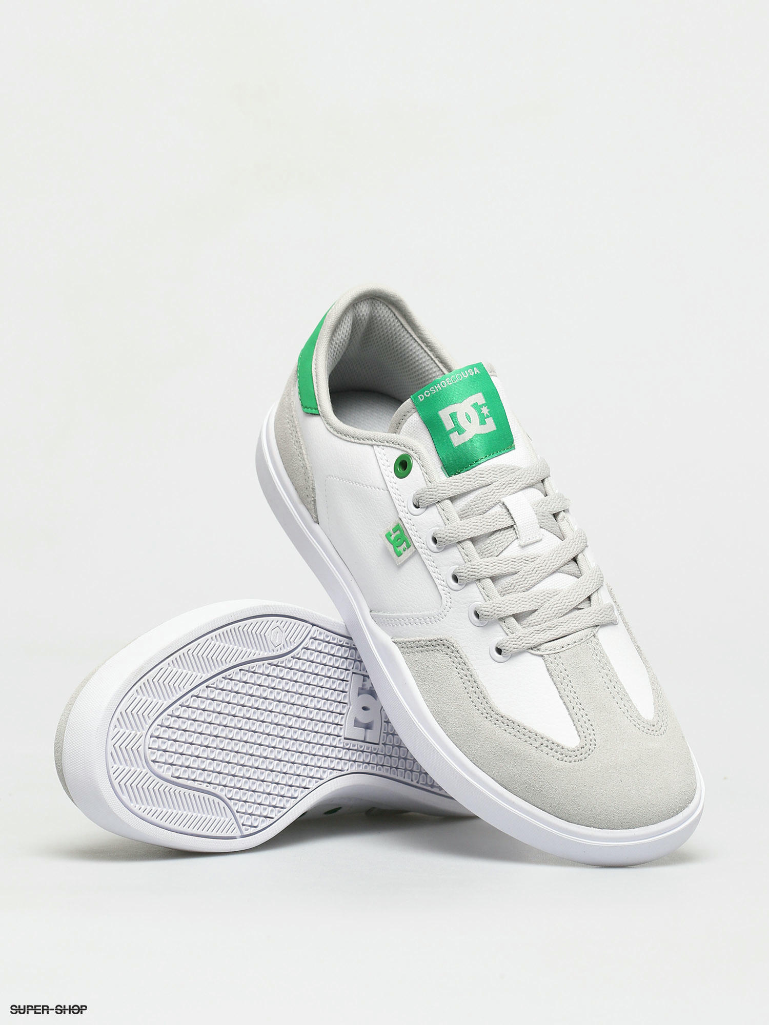 DC Vestrey Shoes (white/grey/green)