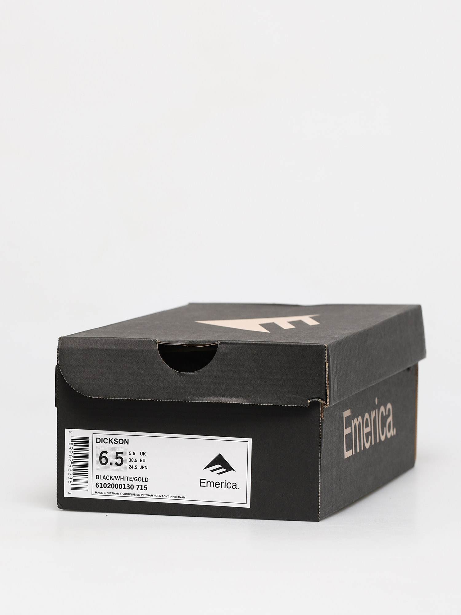 Emerica Dickson Schuhe (black/white/gold)
