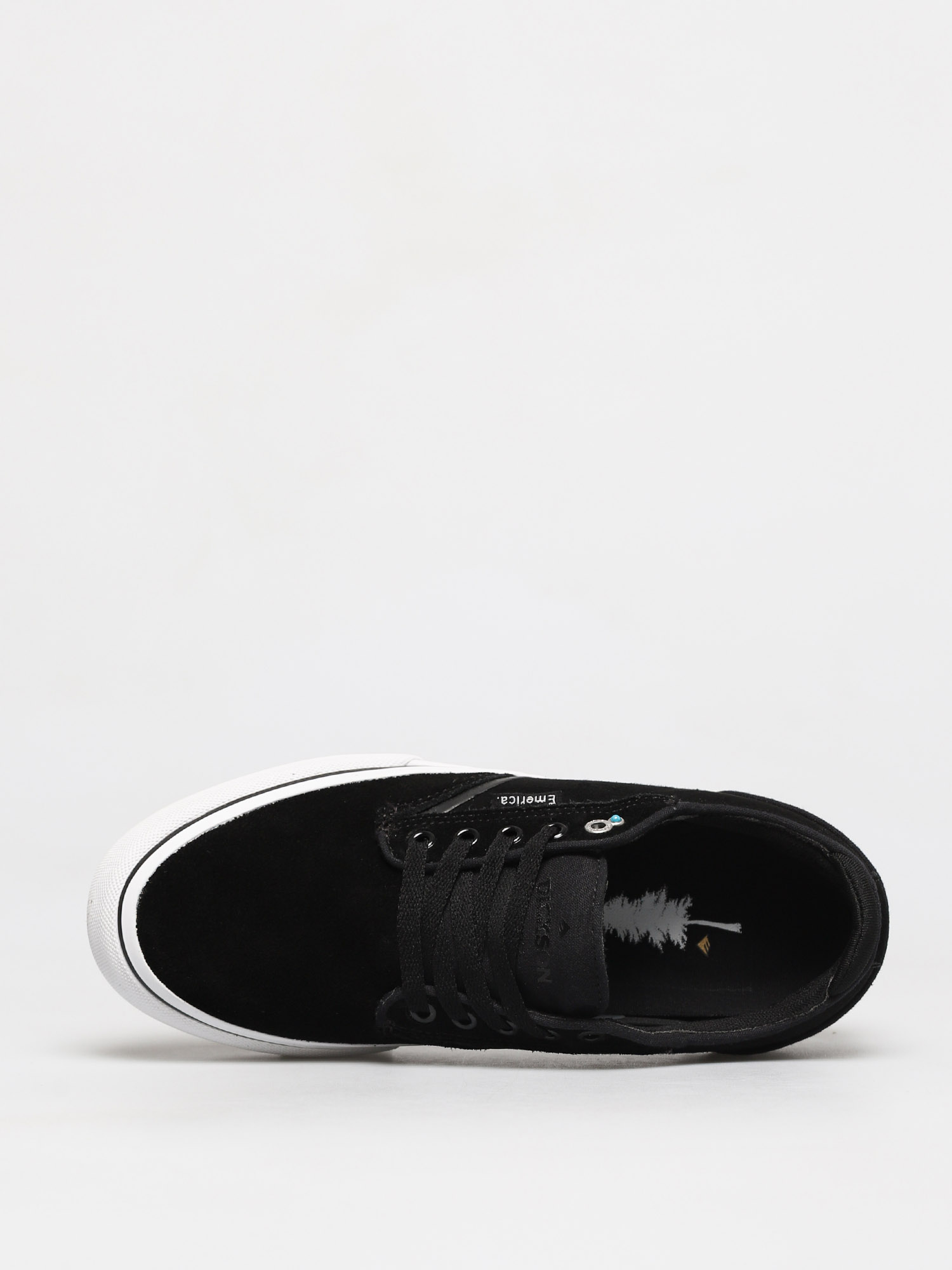 Emerica Dickson Shoes (black/white/gold)