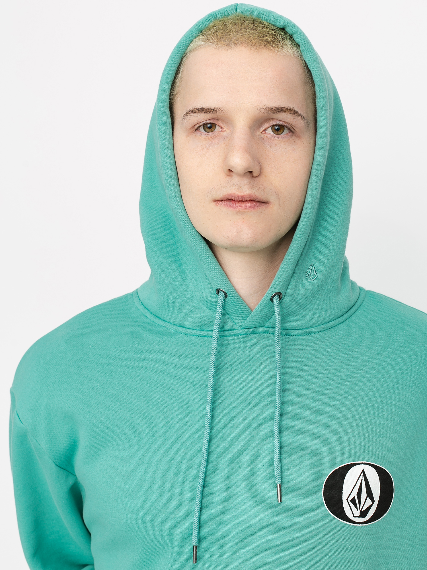 volcom green hoodie