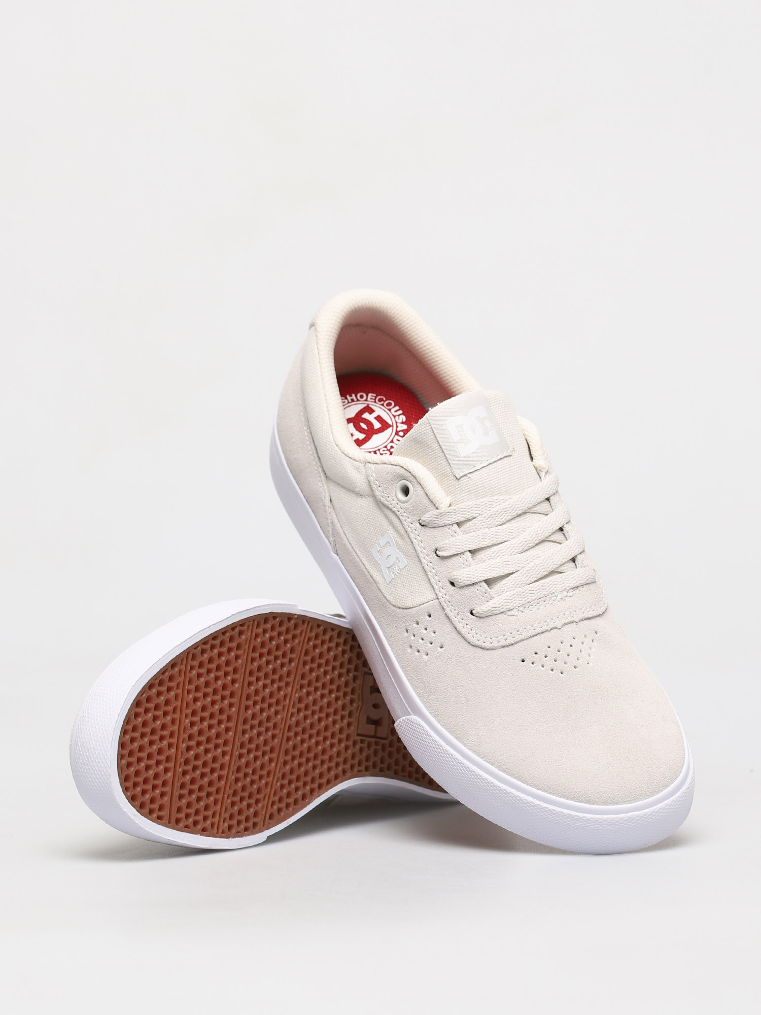 DC Switch S Shoes (white/gum)