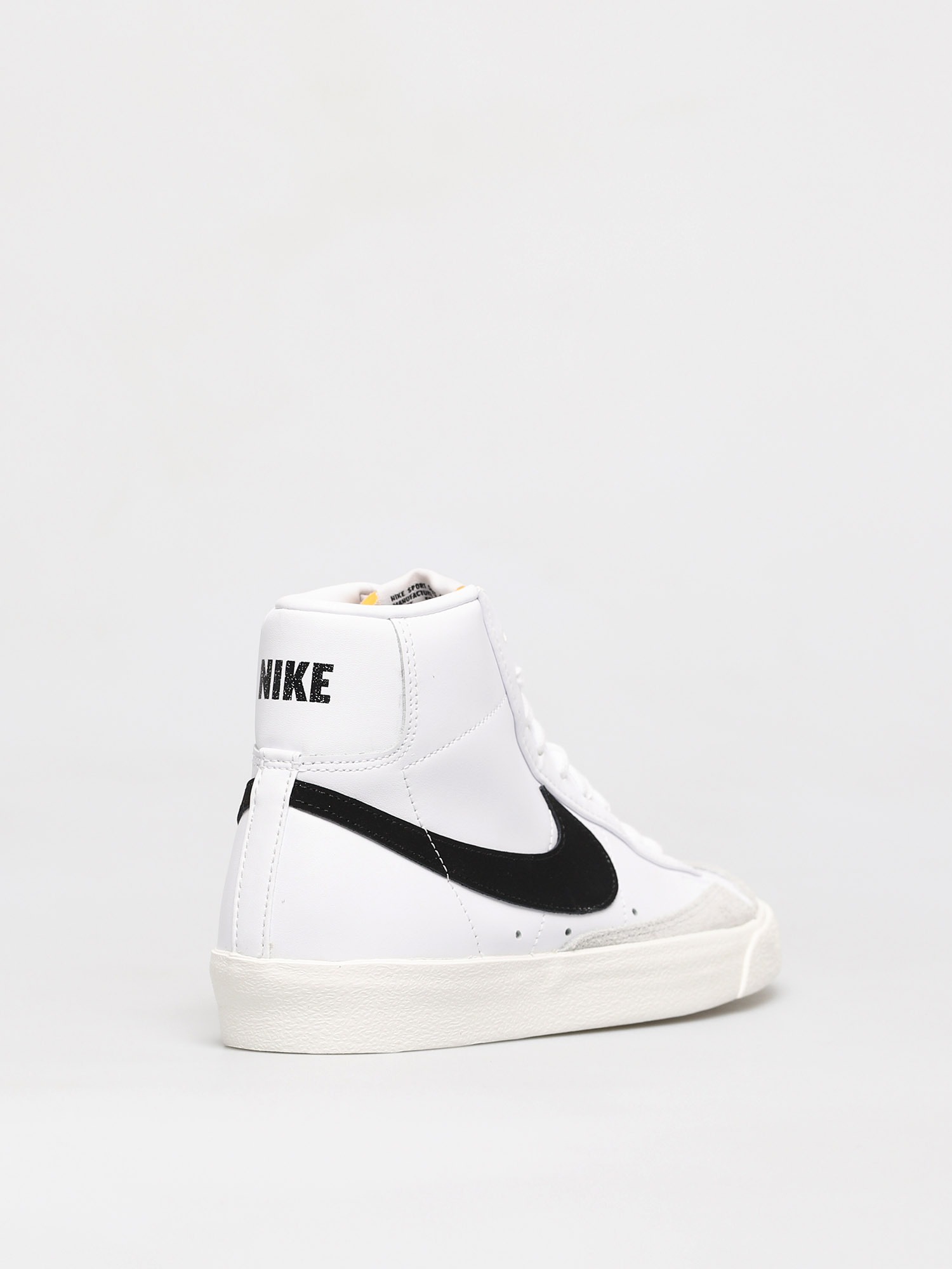 nike blazer mid 77 vintage sneakers black white 12