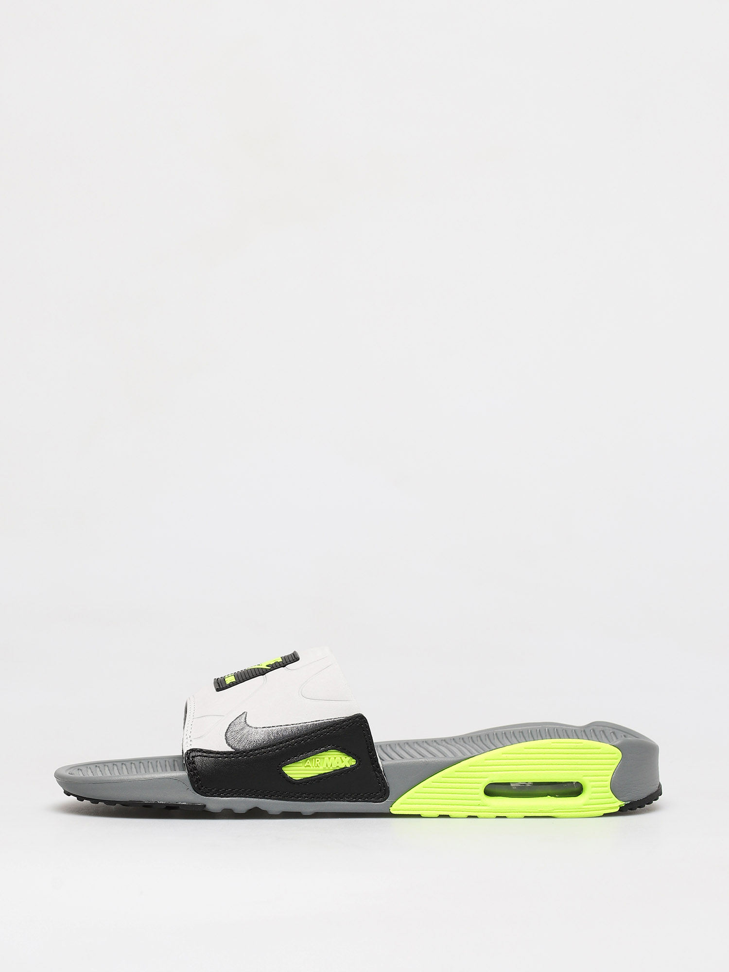Nike Air Max 90 Slide Schuhe (smoke grey/smoke grey volt black)