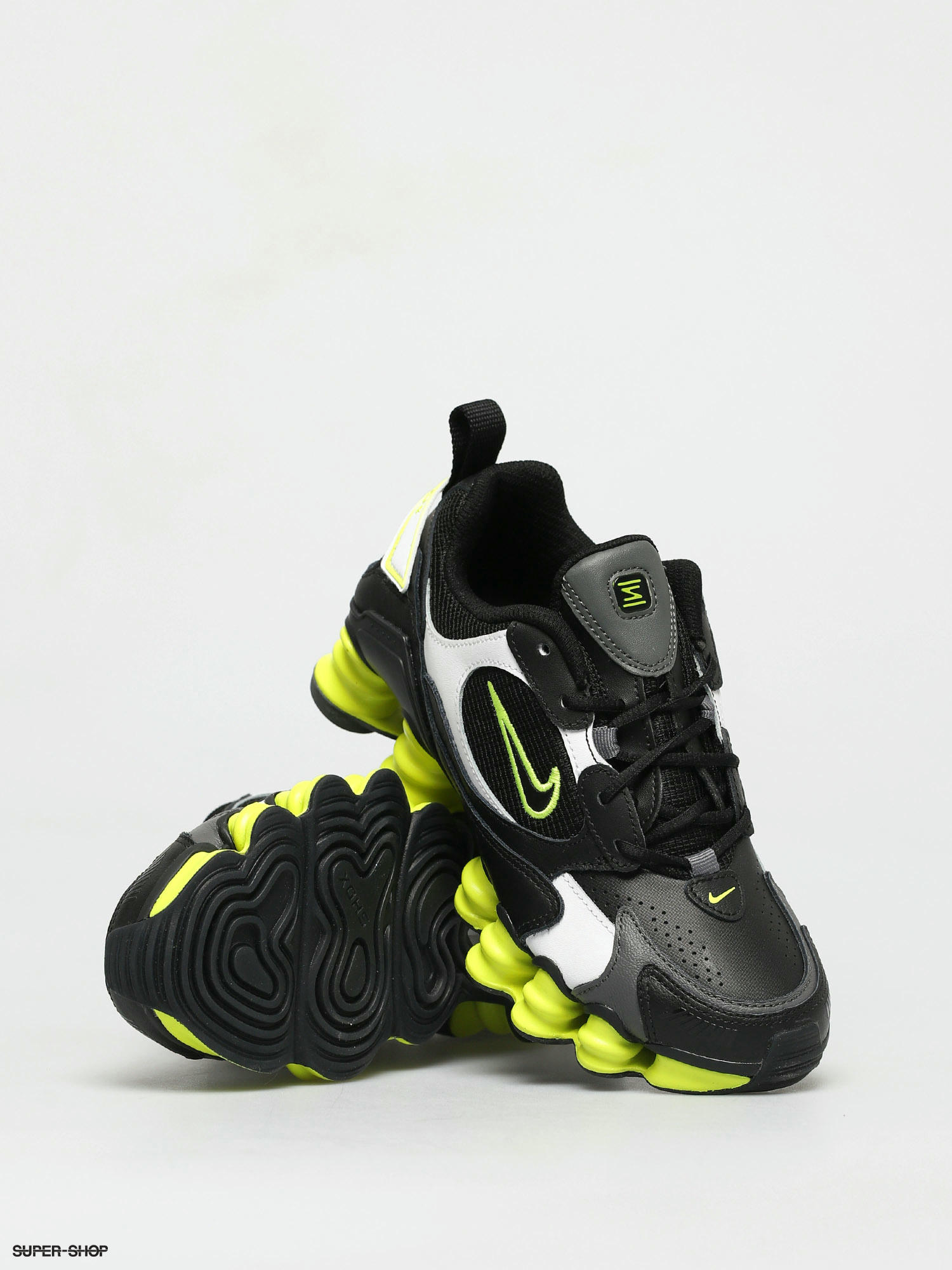 Nike Shox Tl Nova Shoes Wmn - black (black/black lemon venom iron grey)