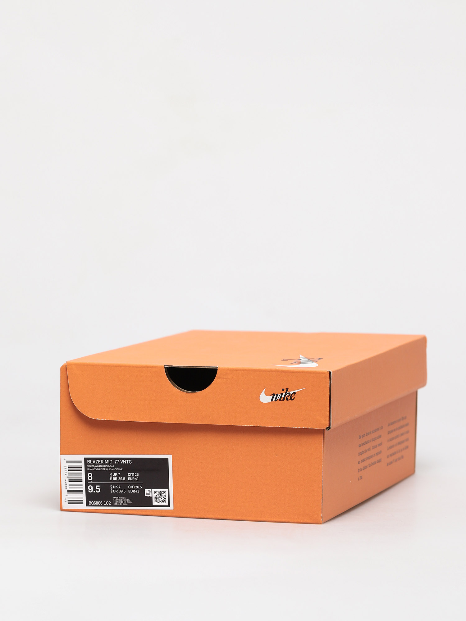 Nike Blazer Mid 77 Vintage Shoes (white/worn brick sail)