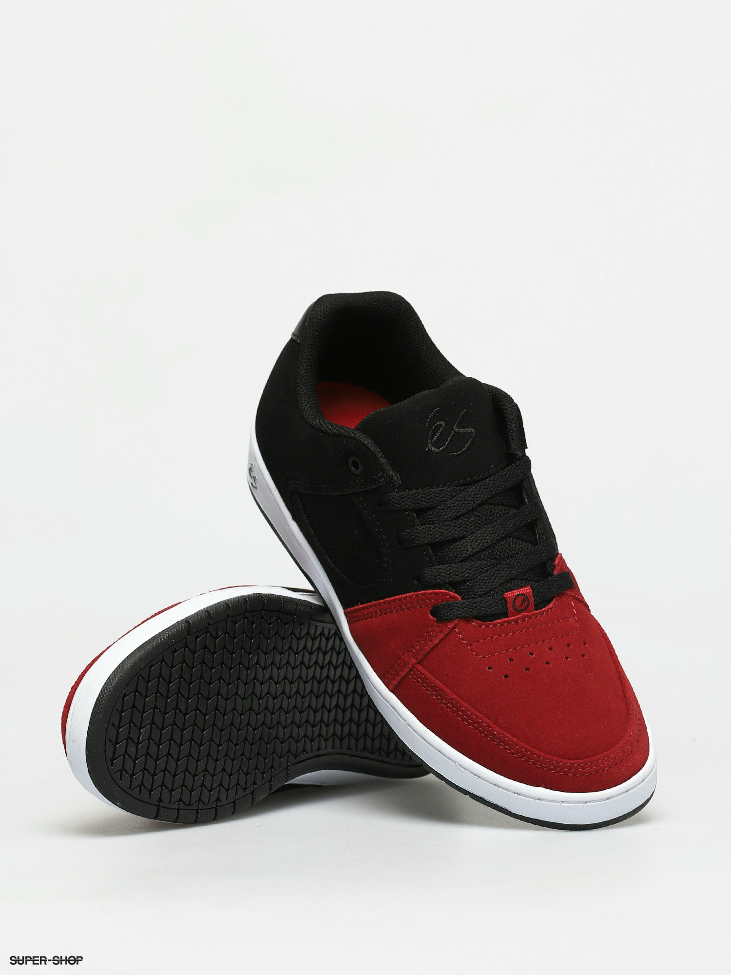 eS Accel Slim Shoes (black/red/black)