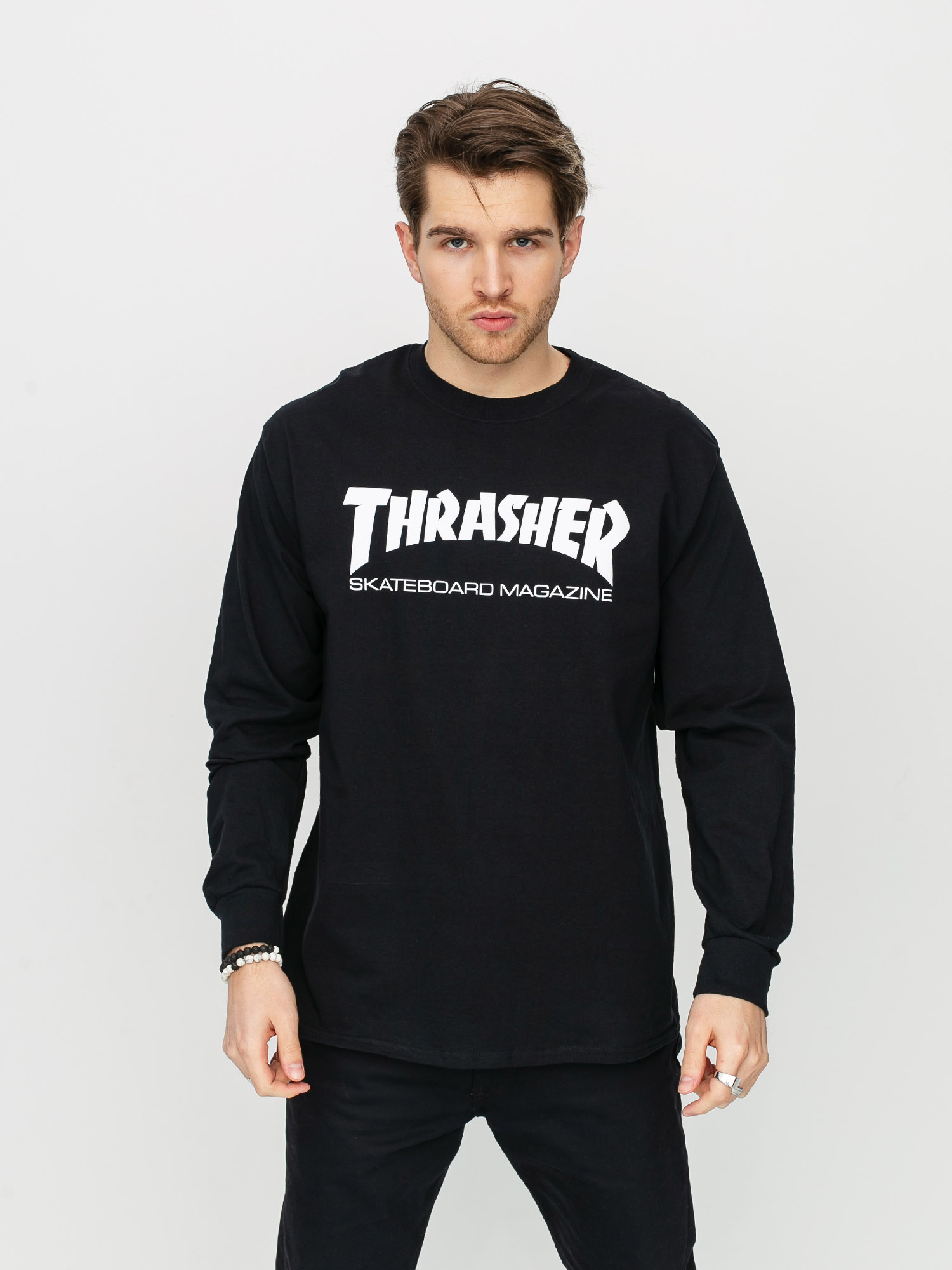 Thrasher Skate Mag Longsleeve (black)