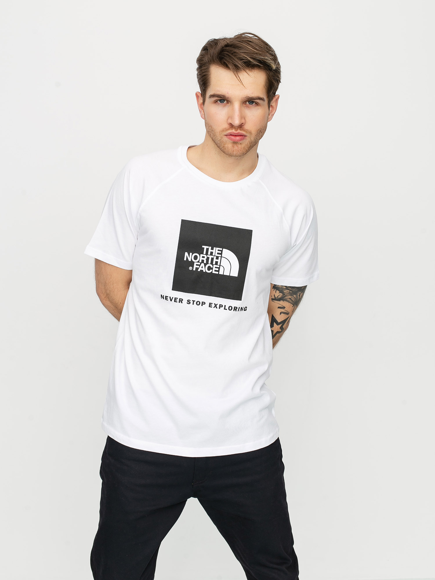 the north face raglan t shirt