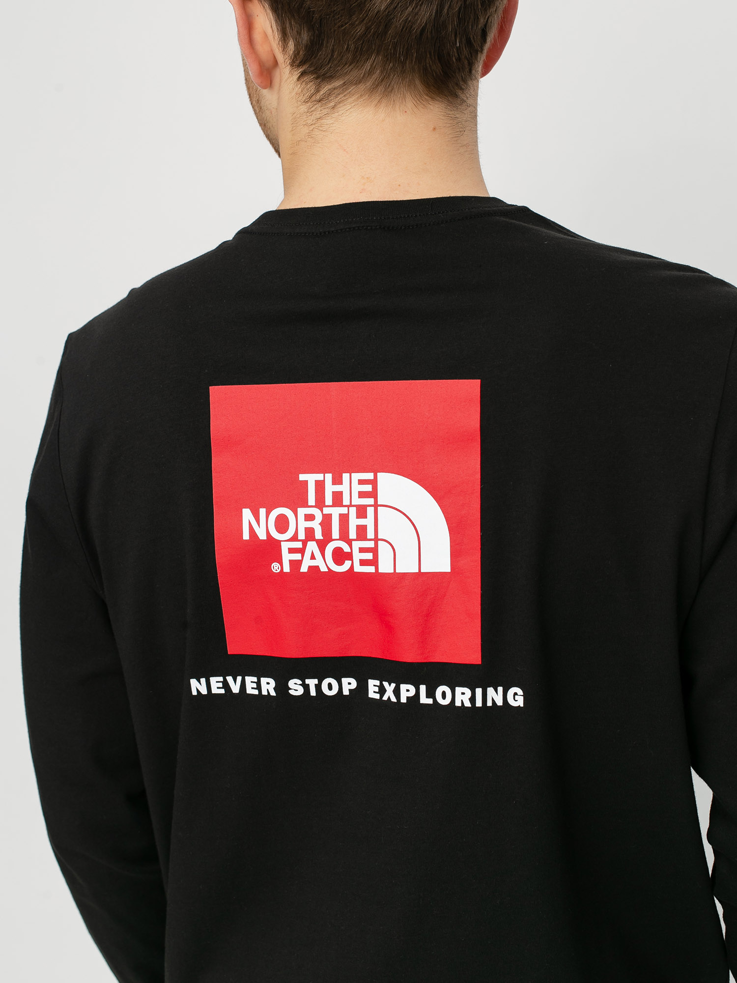 the north face redbox long sleeve tee