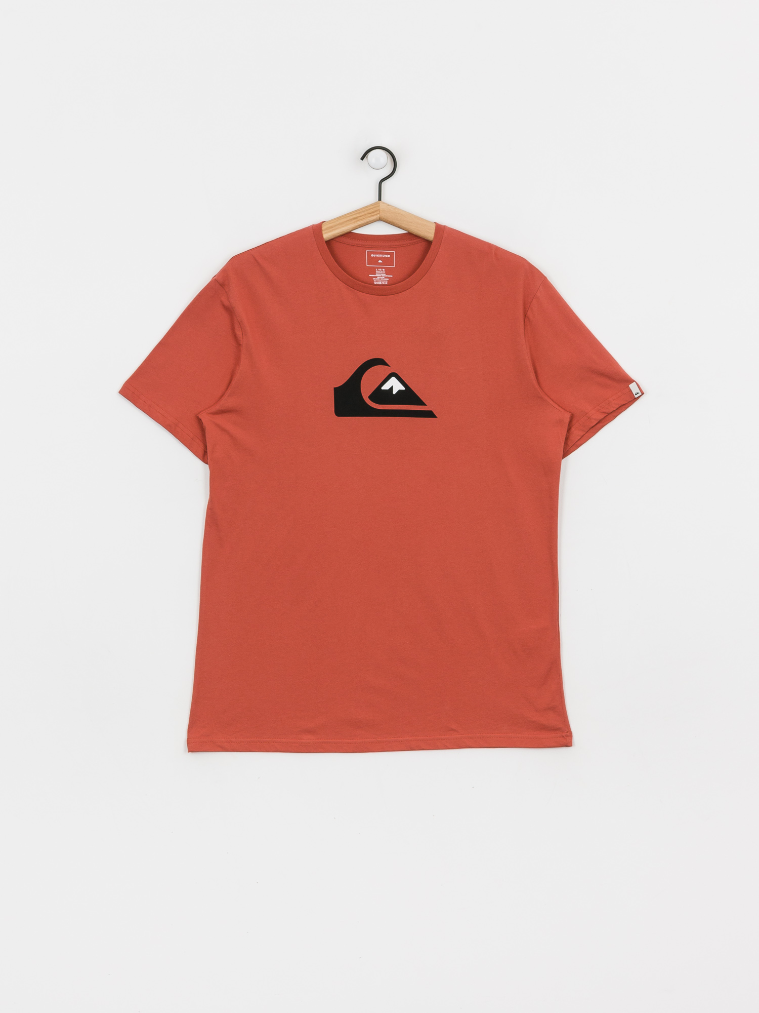 Quiksilver Comp Logo T-shirt (redwood)