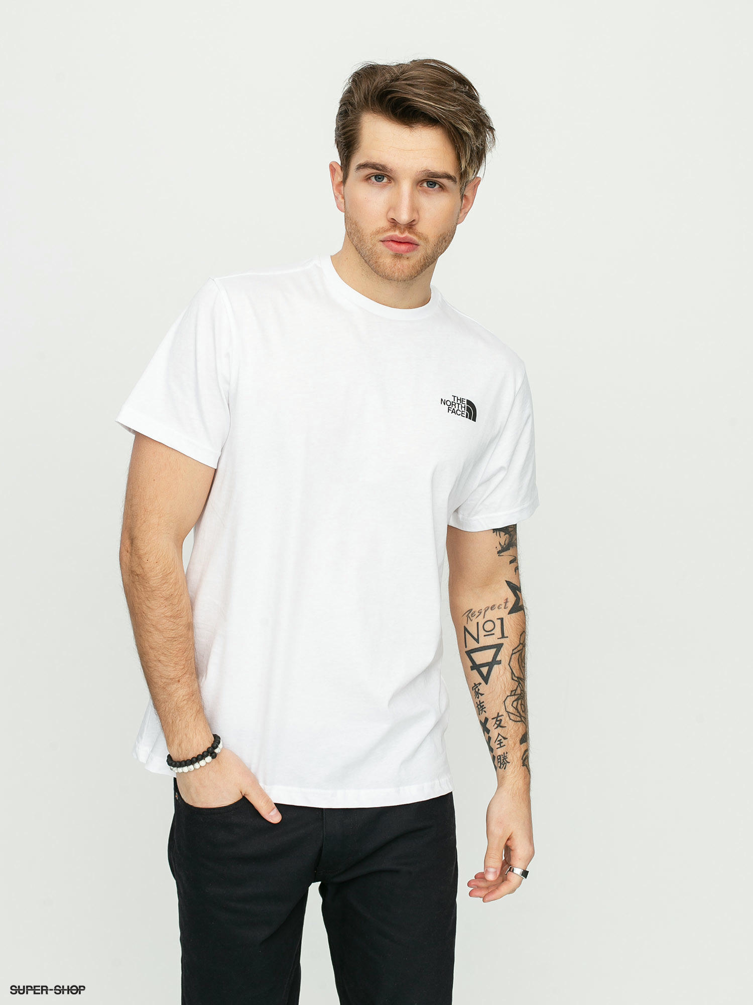 mozaïek stoeprand Dom The North Face Simple Dome T-shirt (white)