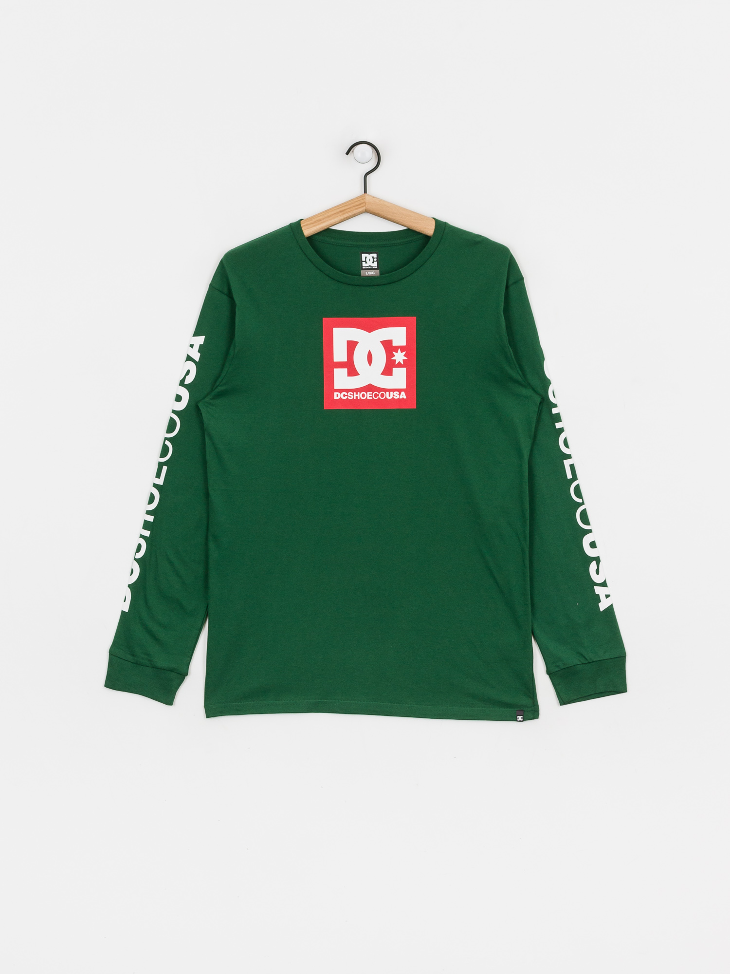 DC Square Star Ls 2 Longsleeve (eden) Eden Graphic Print Long Sleeve Fleece