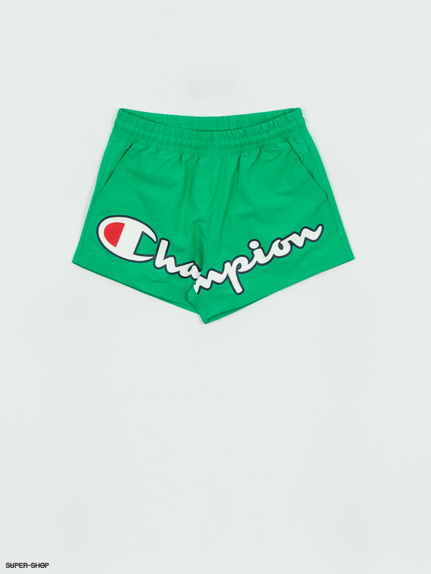 mint green champion shorts