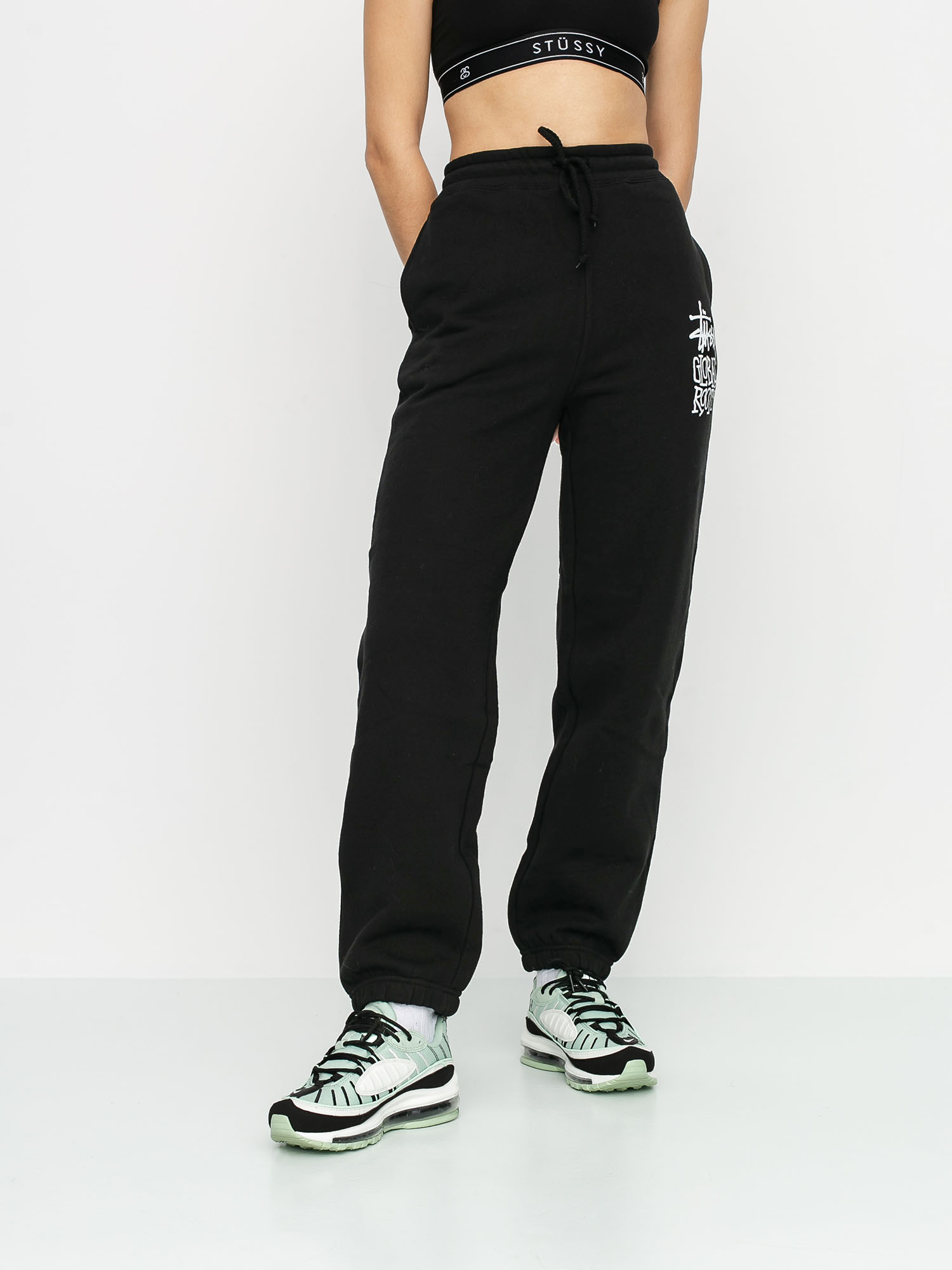 Stussy Global Roots Pants Wmn (black)