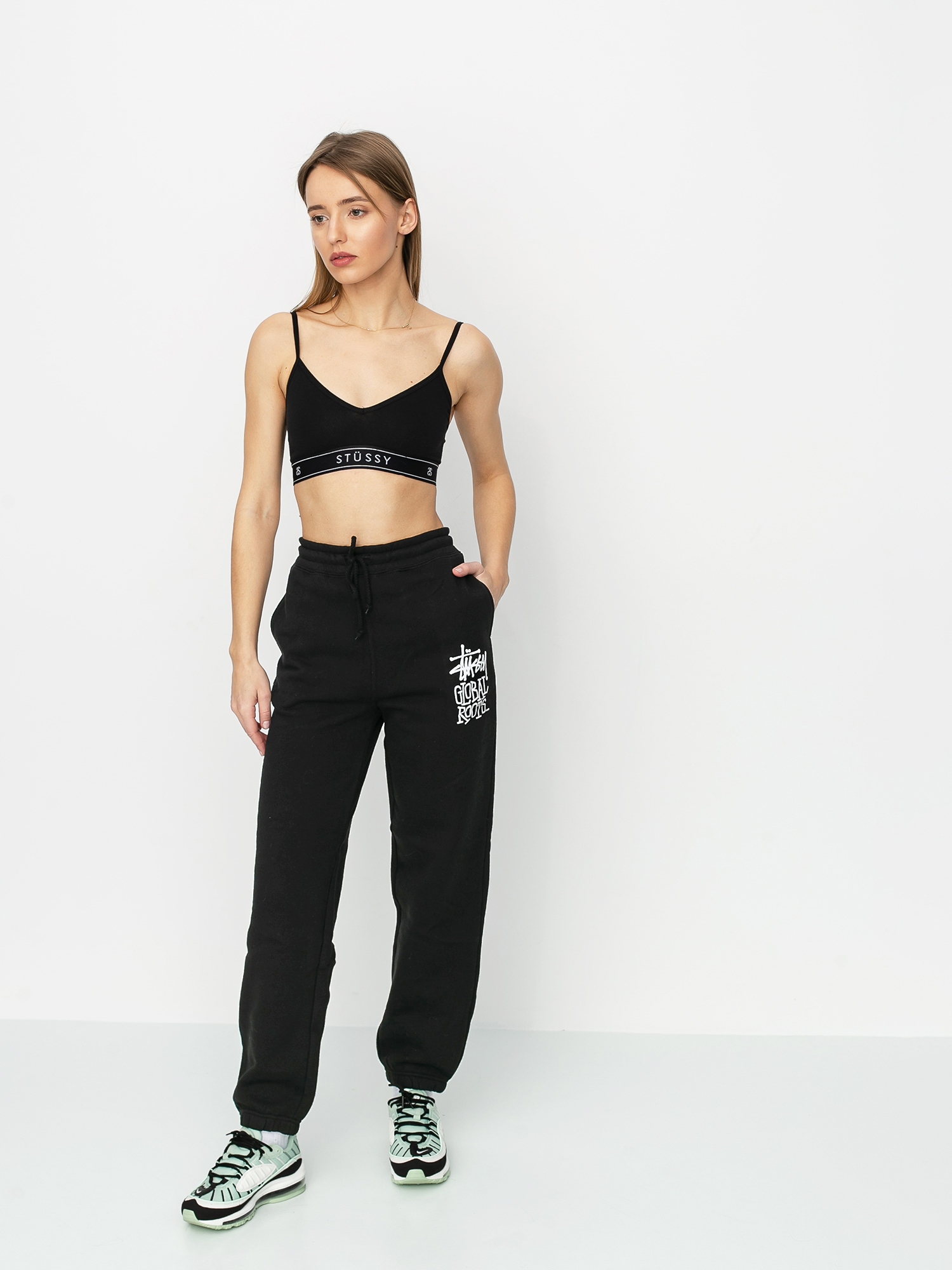 Stussy Global Roots Pants Wmn (black)
