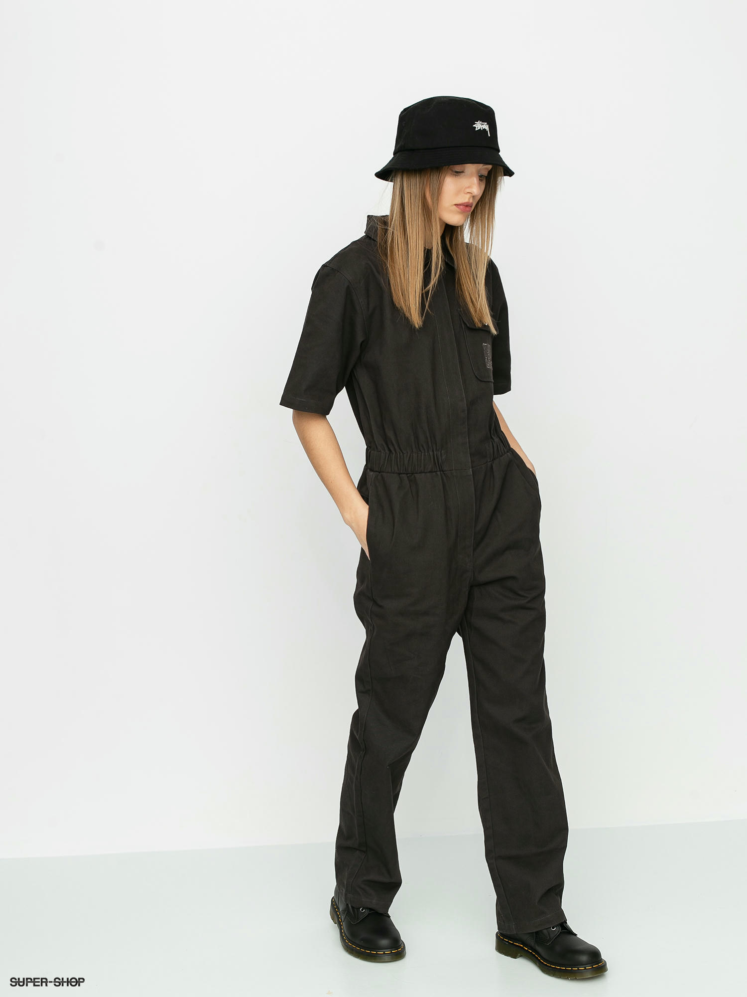 Stussy Jump Suit Black-