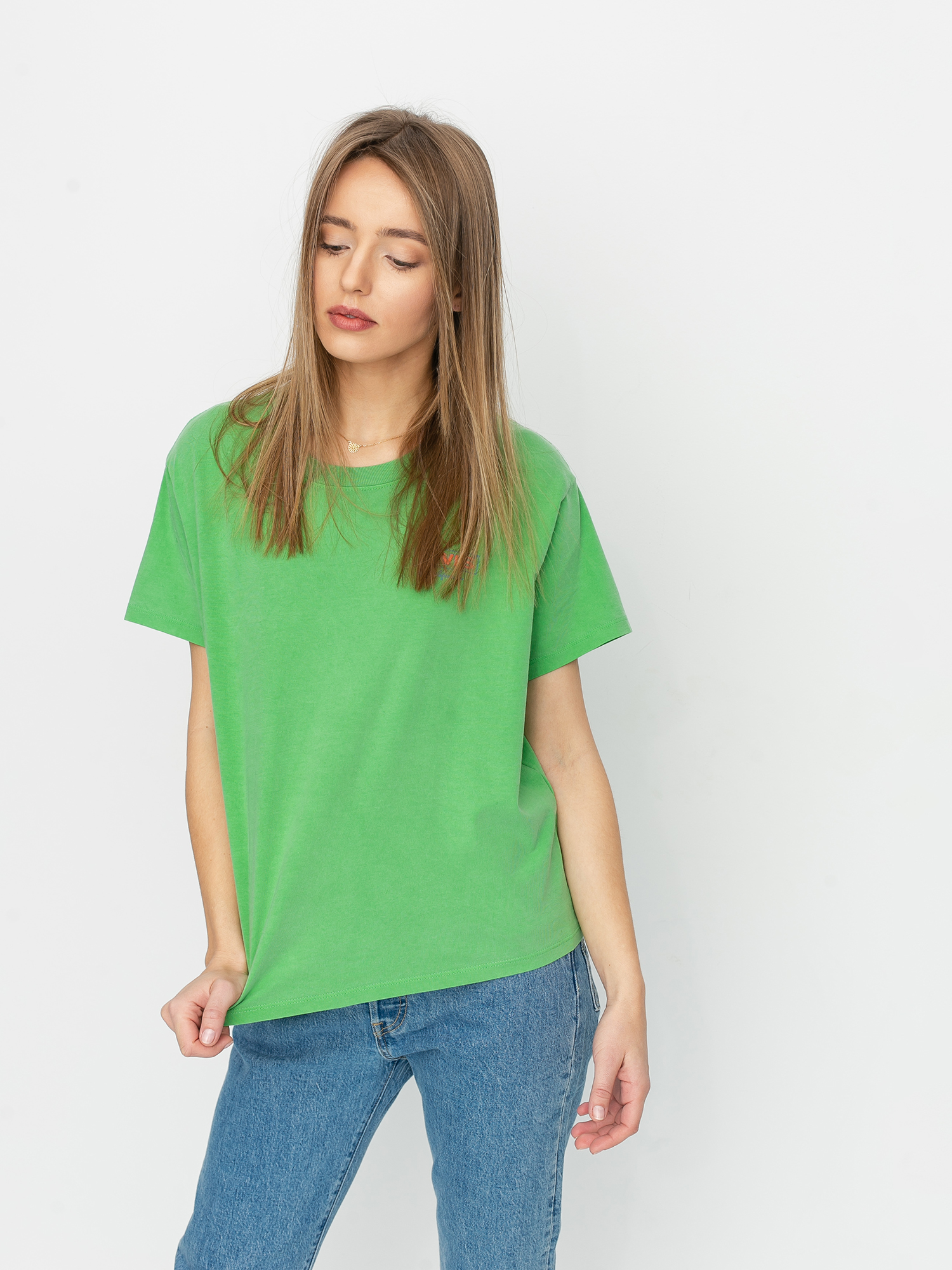 Levi's® Graphic Varsity Cali Box Tab T-shirt Wmn (green)