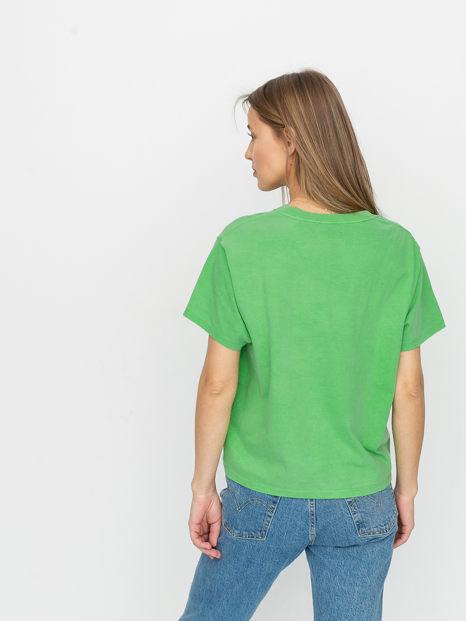 Levi's® Graphic Varsity Cali Box Tab T-shirt Wmn (green)