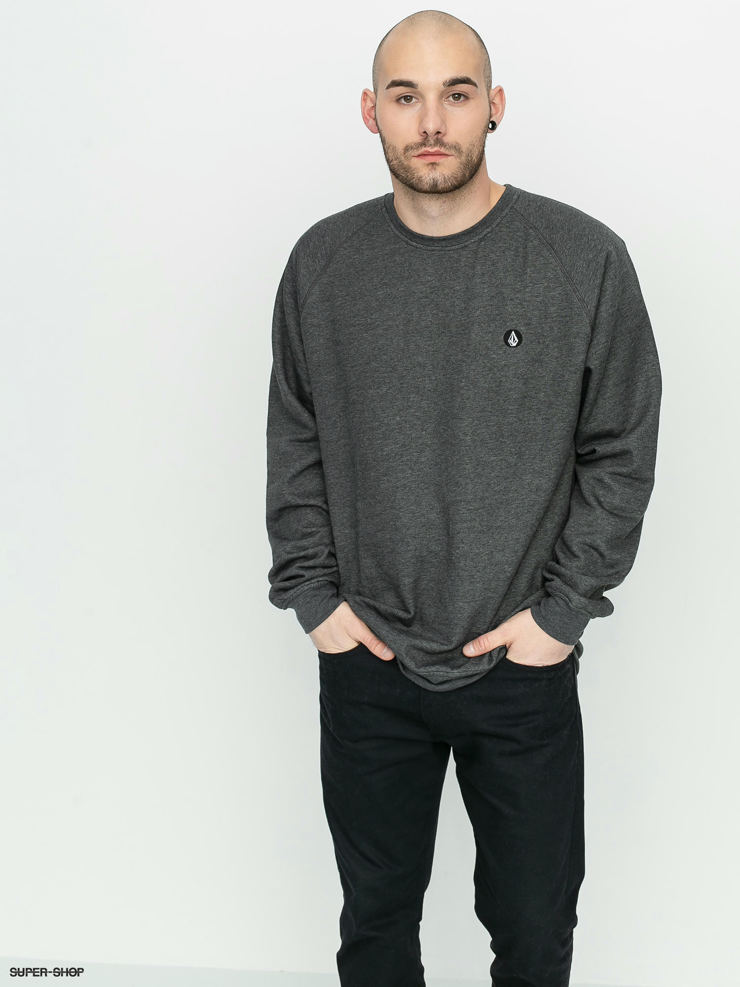 volcom crew neck sweatshirt